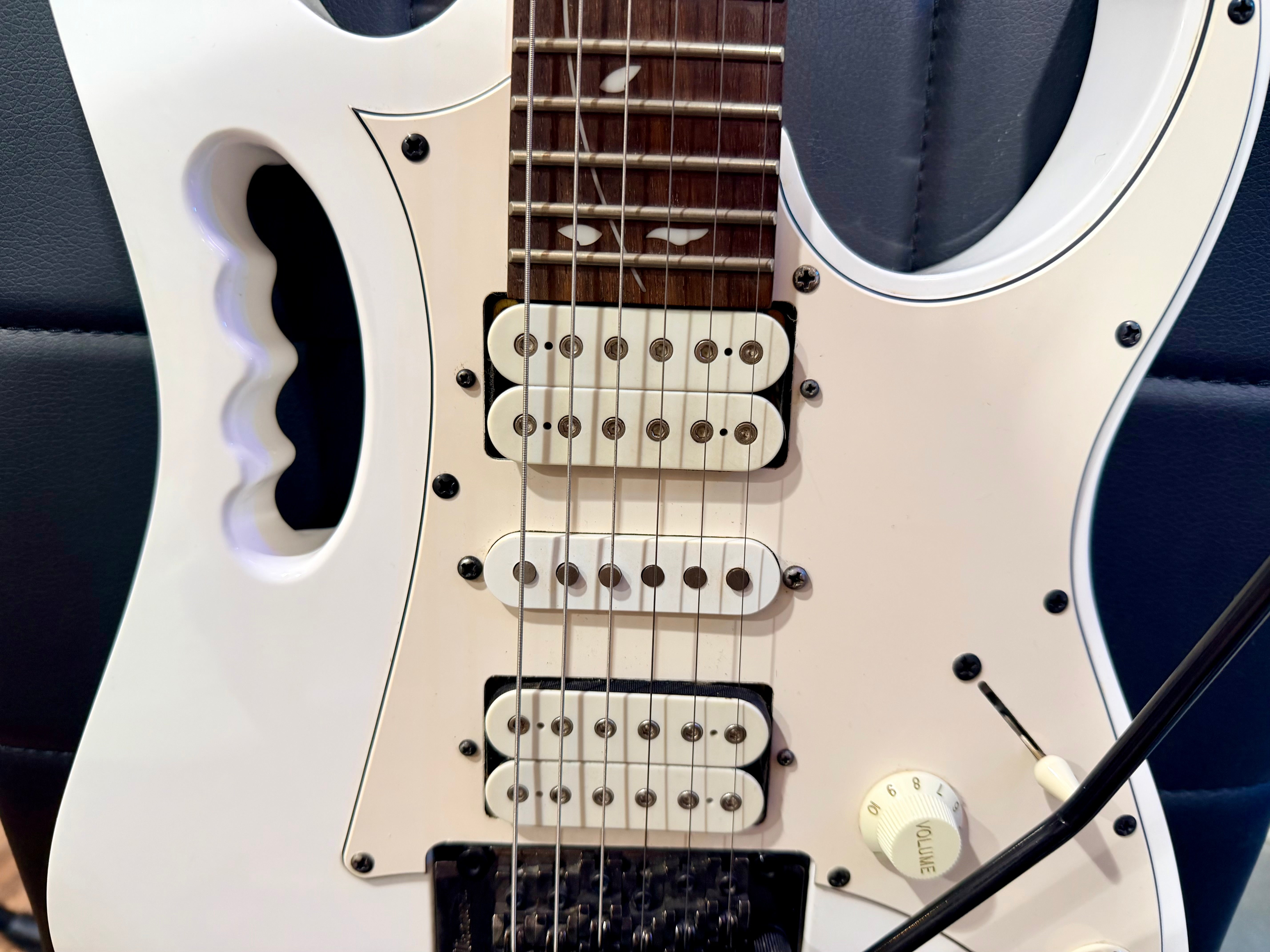 🔥2016🔥 Ibanez JEMJR Steve Vai Signature Electric Guitar~ Jem Junior~ White!