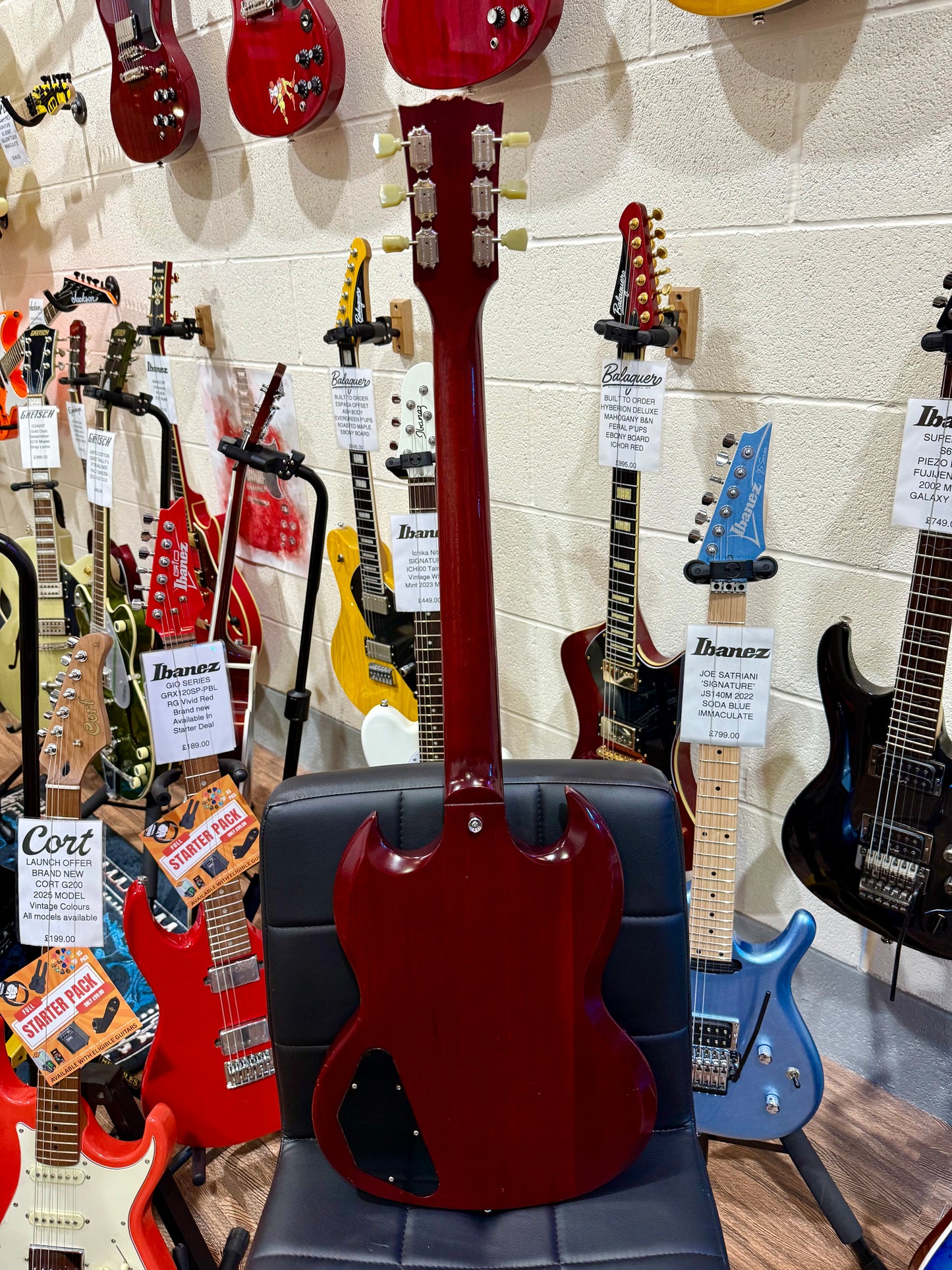 ๐2013๐ Gibson SG '60s Tribute USA~ Worn Cherry~ Burstbucker Pickups!