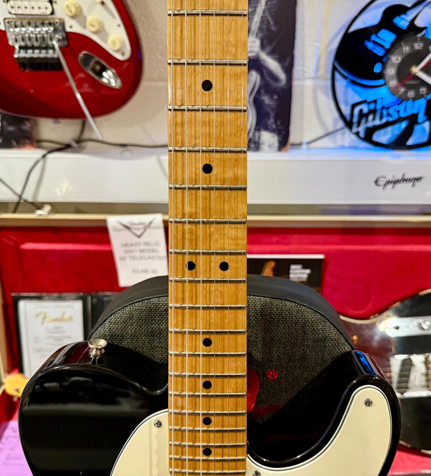 ๐2012๐ Fender Telecaster Blacktop HH Mexican Tele~ Humbuckers~ Gloss Black!