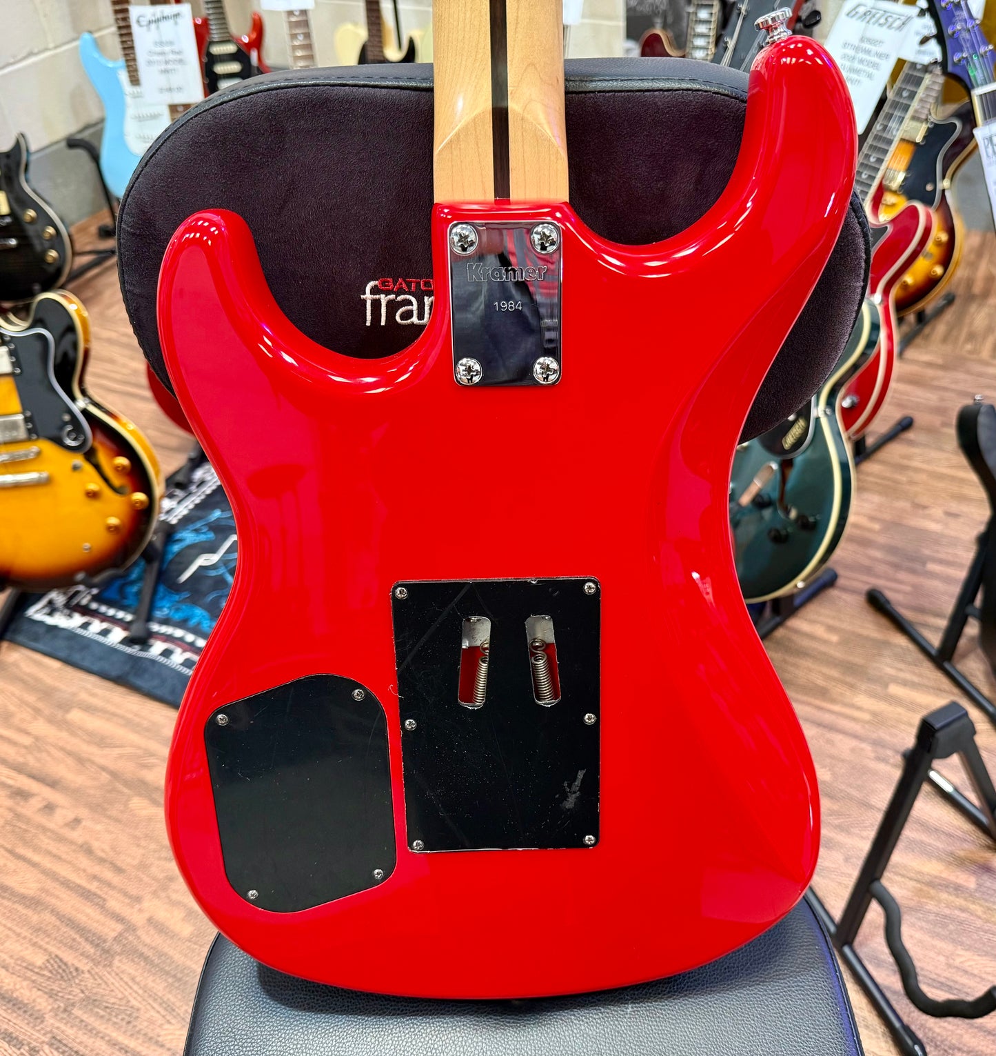 🔥RARE🔥 Kramer The 84 1984 Van Halen~ Diver Down Custom Ltd Edition~EVH D Tuna!