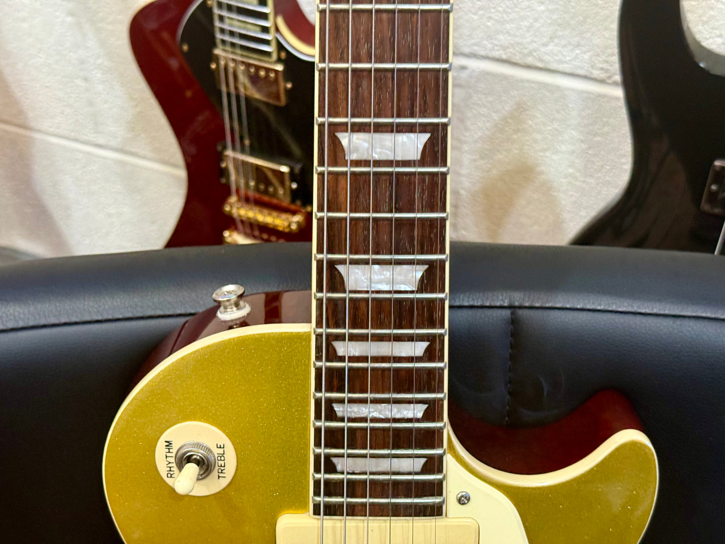 π2006π Epiphone '56 Les Paul Gold Top~ P-90 Pickups~ Electric Guitar~ Lovely!