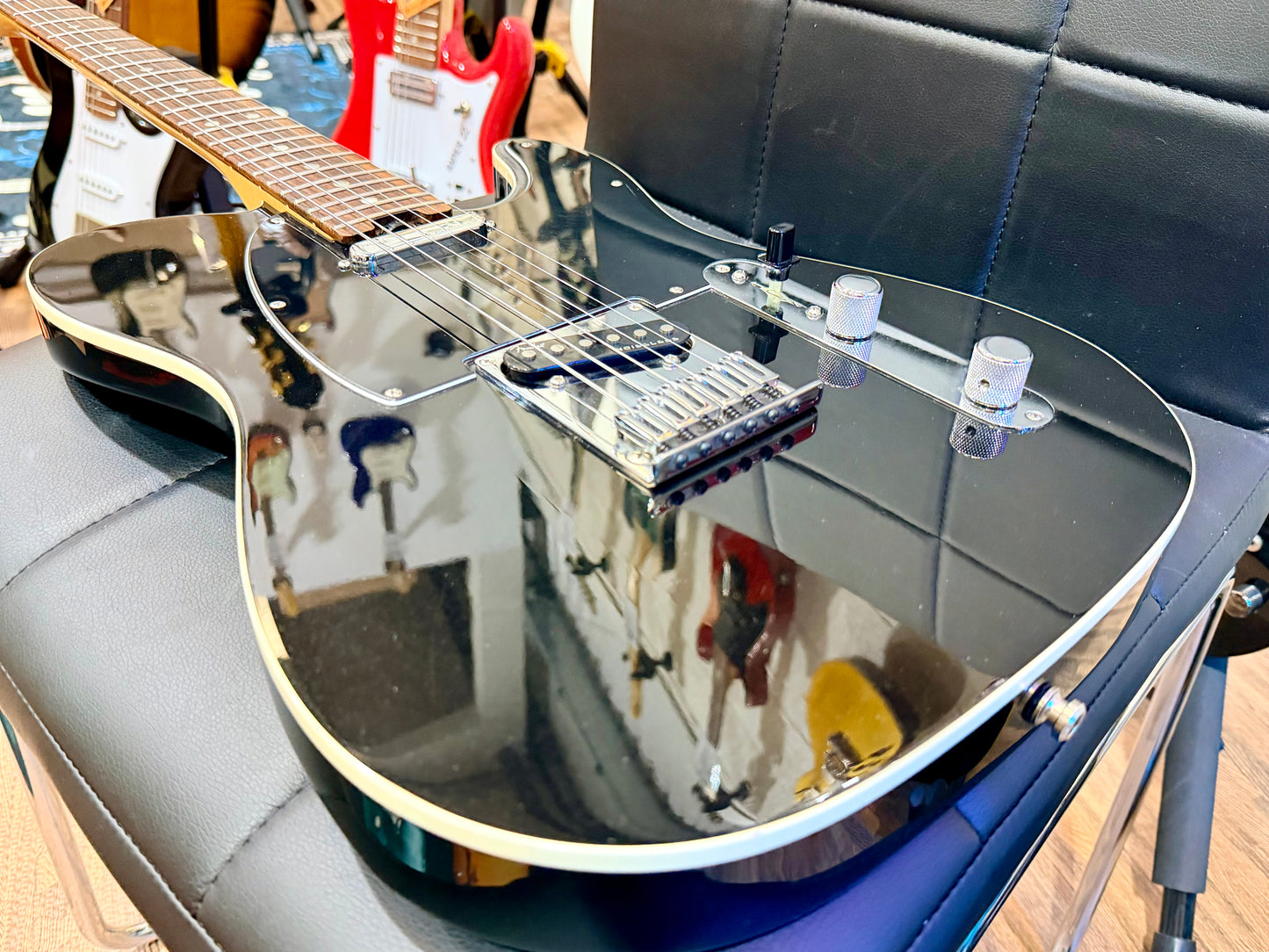 🌟2016 USA🌟 Fender American Elite Telecaster~ Mystic Black Sparkle~ Rosewood!