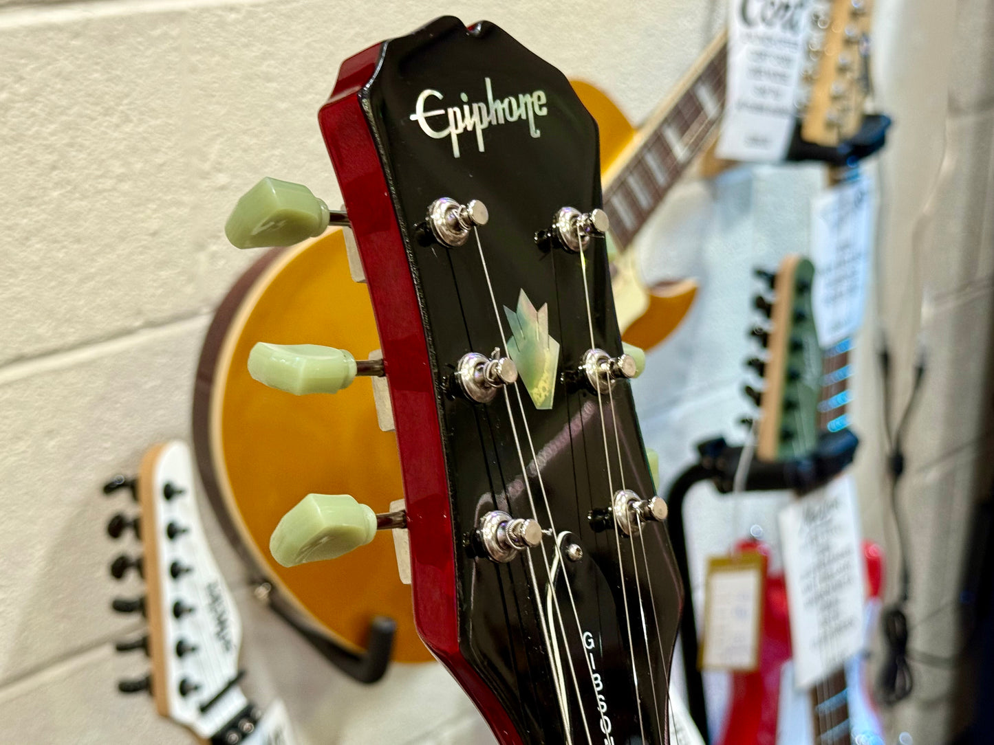 ๐ 2000 KOREA ๐ Epiphone SG G-400 Standard~ Heritage Cherry Electric Guitar!