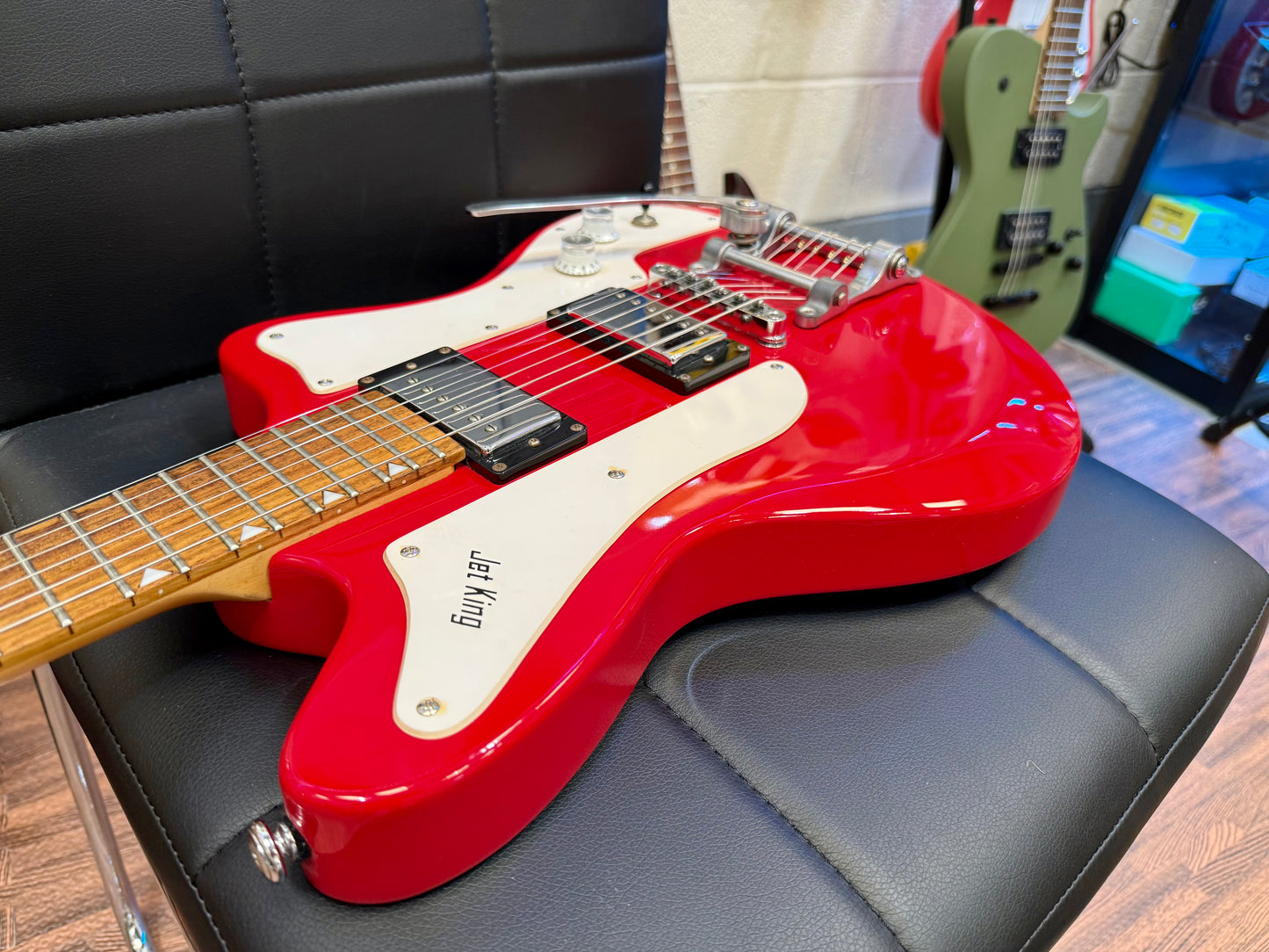 đ„SUPER RAREđ„ Ibanez JTK4 Jet King Standard~ Gloss Red Circa 2007/8 âPawnshopâ!