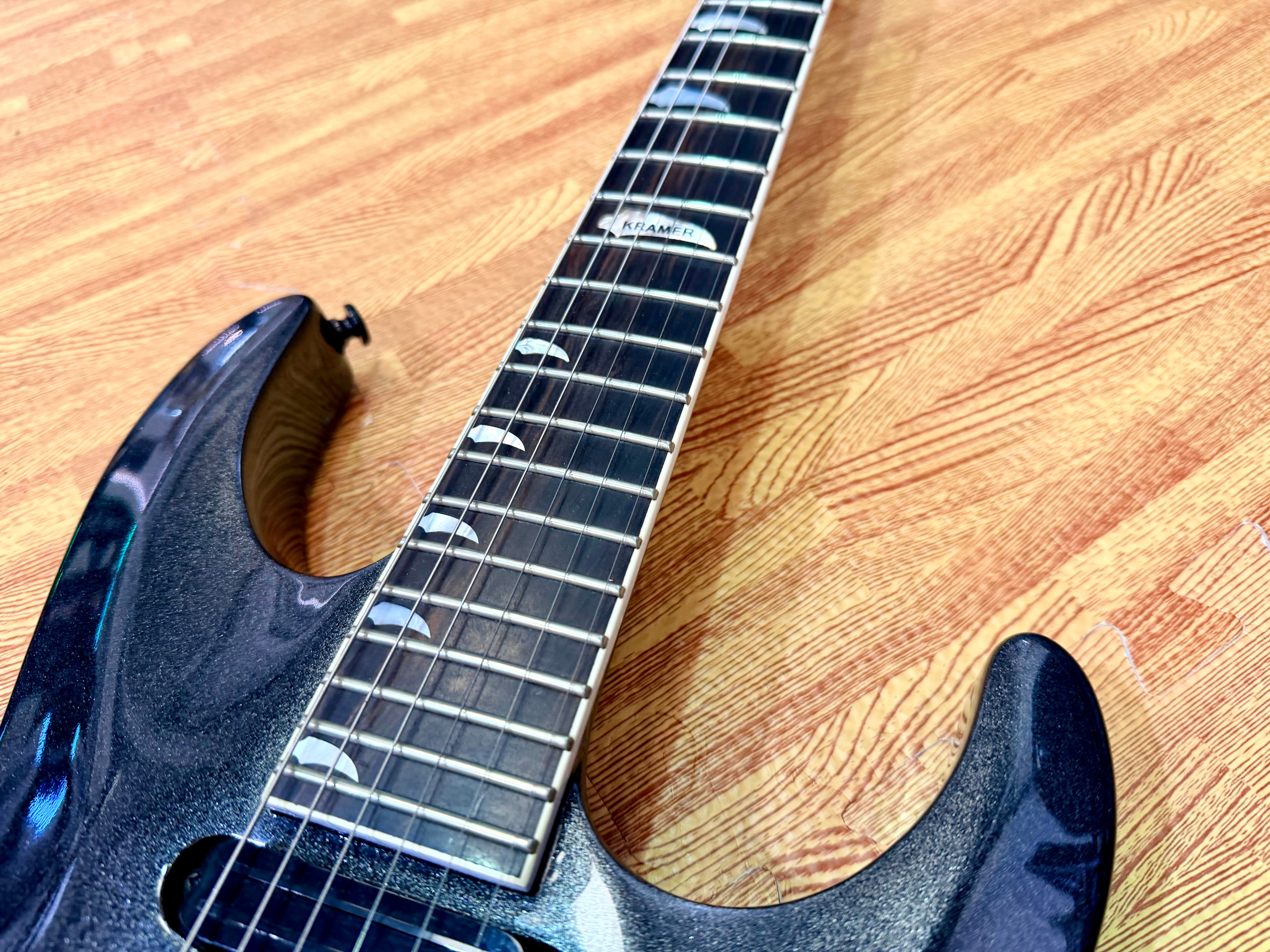 π₯2020π₯ Kramer SM-1 Maximum Steel~ Seymour Duncan Pickups & Floyd Rose Tremolo!