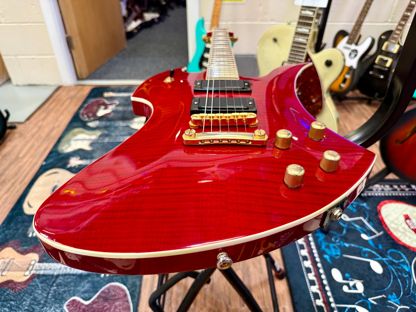 🔥#30 OF 100🔥 BC Rich Mockingbird 100th NAMM Limited Edition RARE~ 2001 Korea!