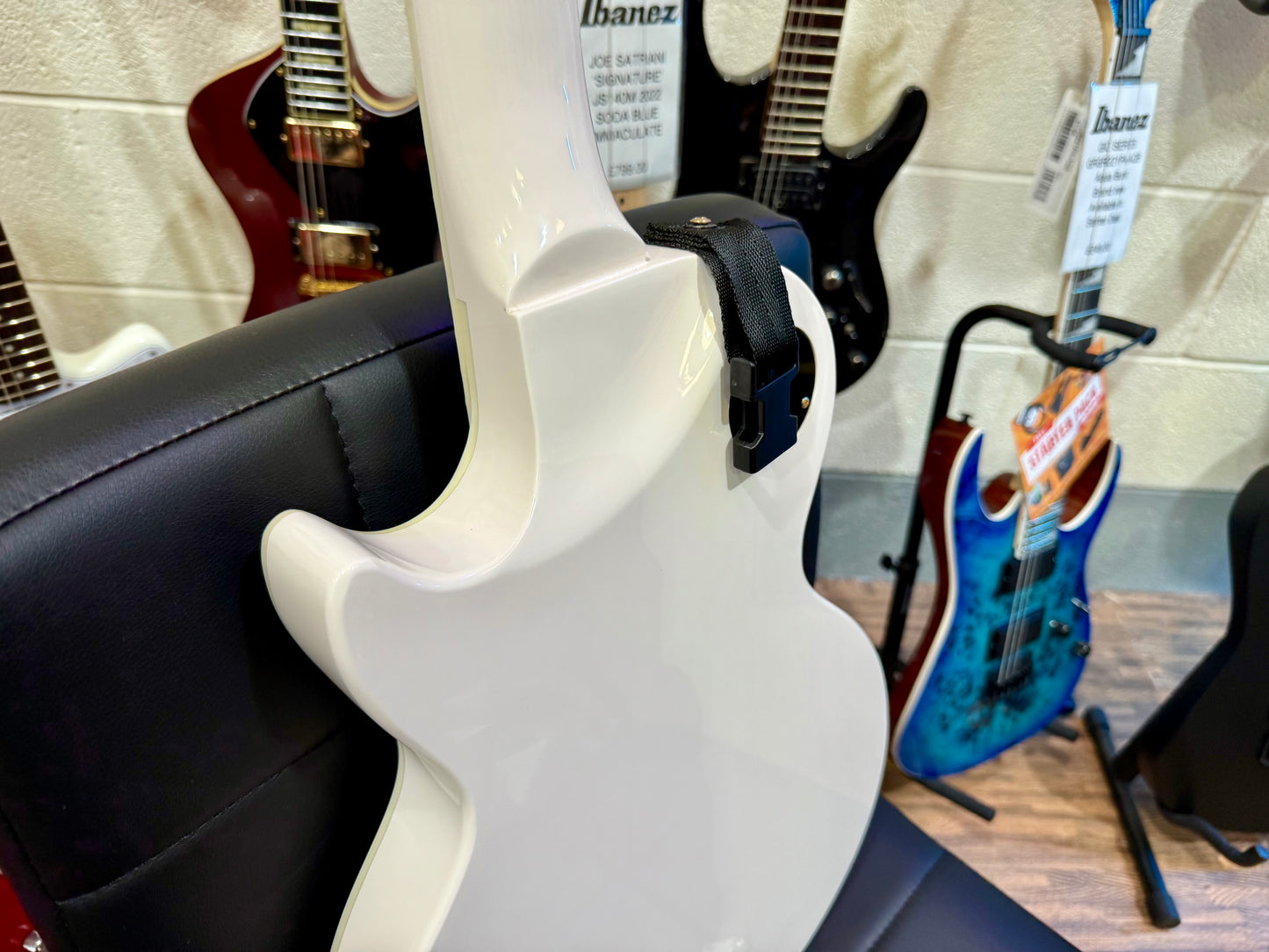 🔥MINT 2024🔥 Epiphone Matt Heafy Origins Les Paul Custom 7-String~ Bone White!