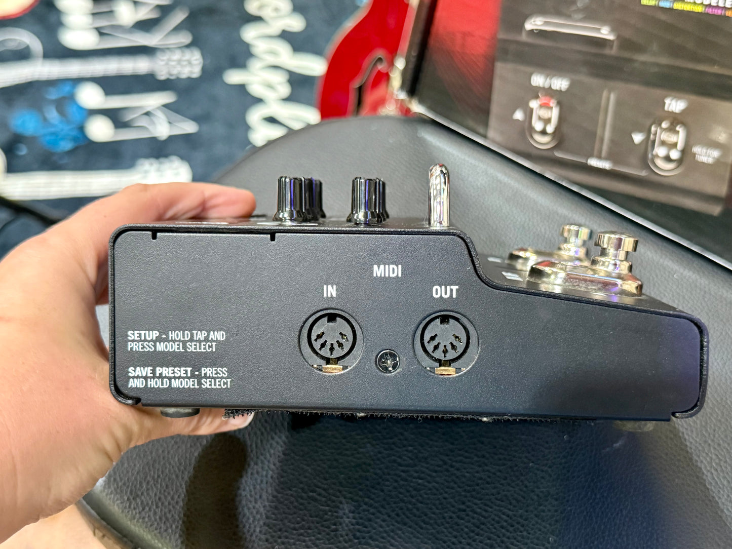 🎸 Line 6 M5 Stompbox Modeller Electric Guitar Multi-Effects Processor Pedal 🎸