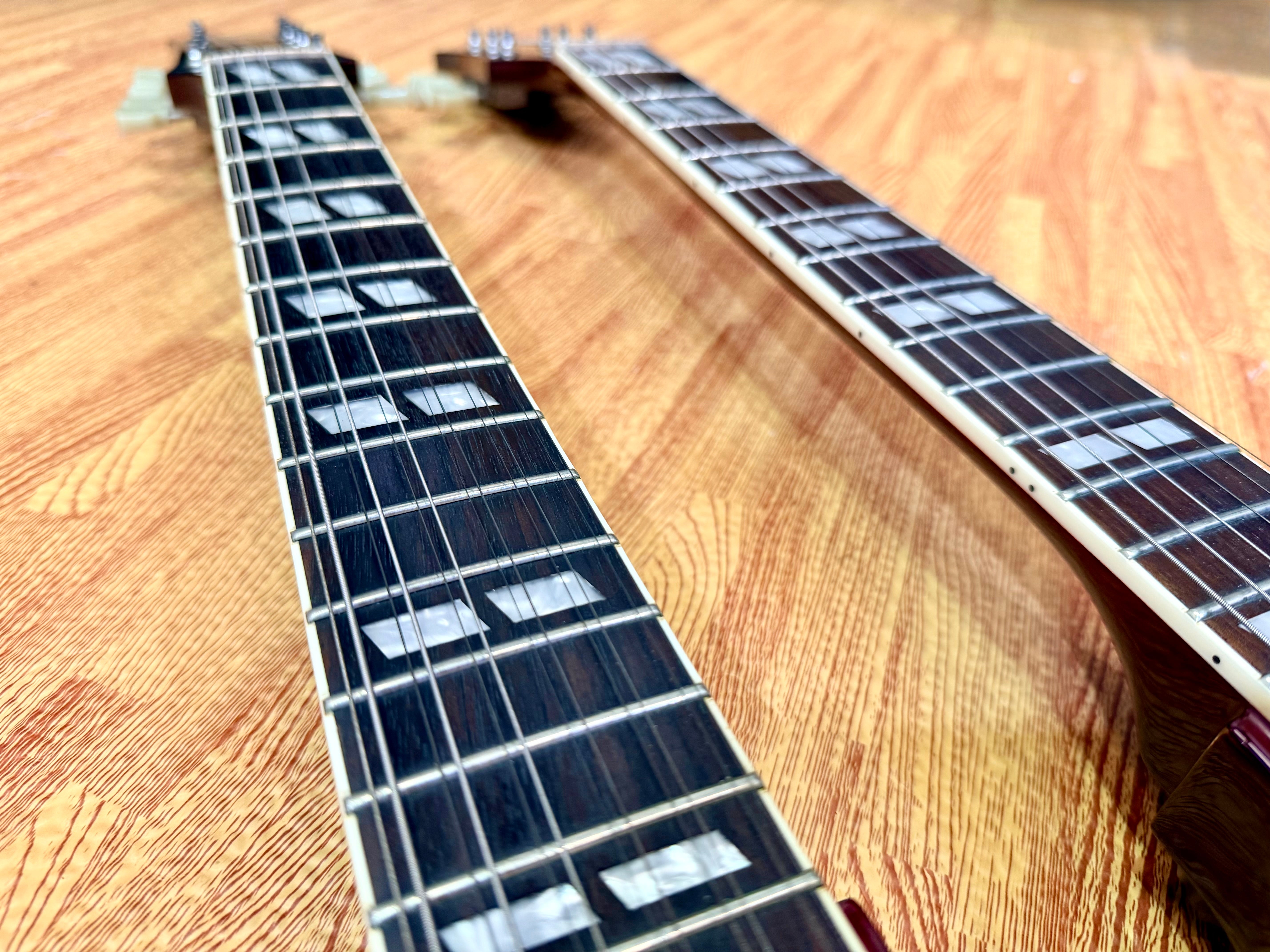 ⚡️RARE⚡️ Epiphone G-1275 Double Neck Cherry~ 2014 Limited Edition 6/12 String!