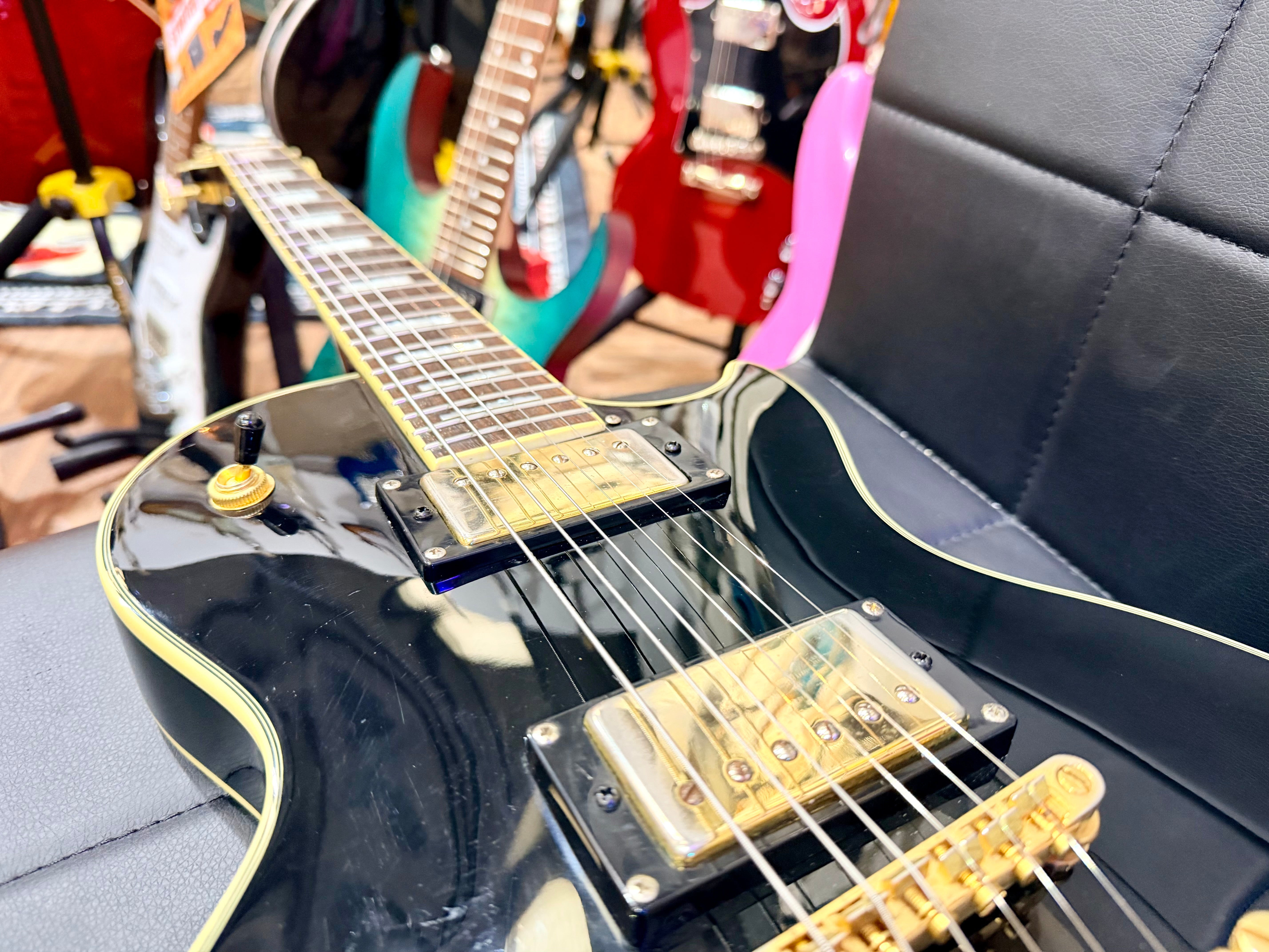 🔥RARE🔥 Epiphone Les Paul Custom 50th Anniversary Ebony/Gold~ 2002 Ltd Edition!