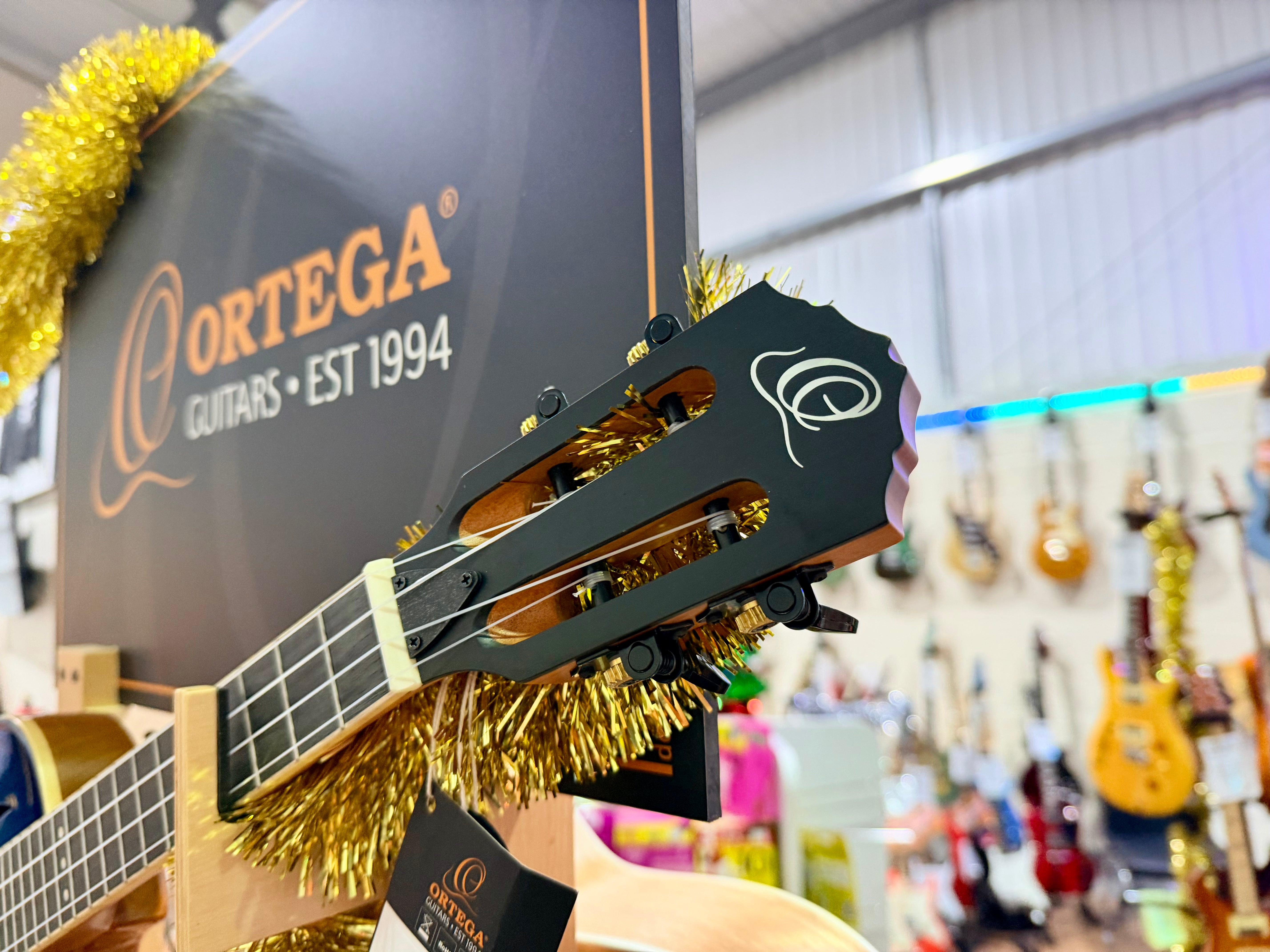 🔥NEW 2025🔥 Ortega Tourplayer Ukelele RTPX-U-FMA~Electric Uke~ Tenor Size + Bag