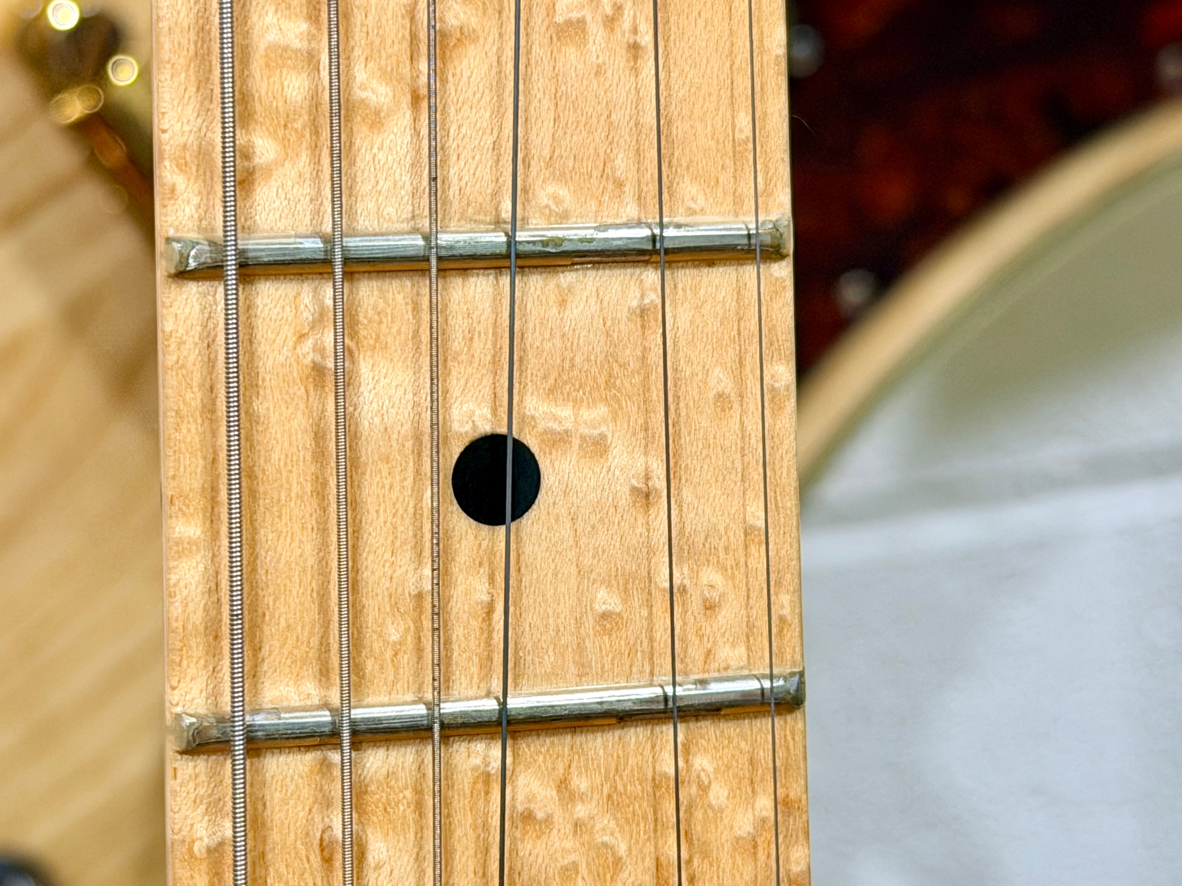 🌟2007🌟 Fender USA Custom Shop 1956 NOS Stratocaster Fiesta Red & Gold~ Maple!