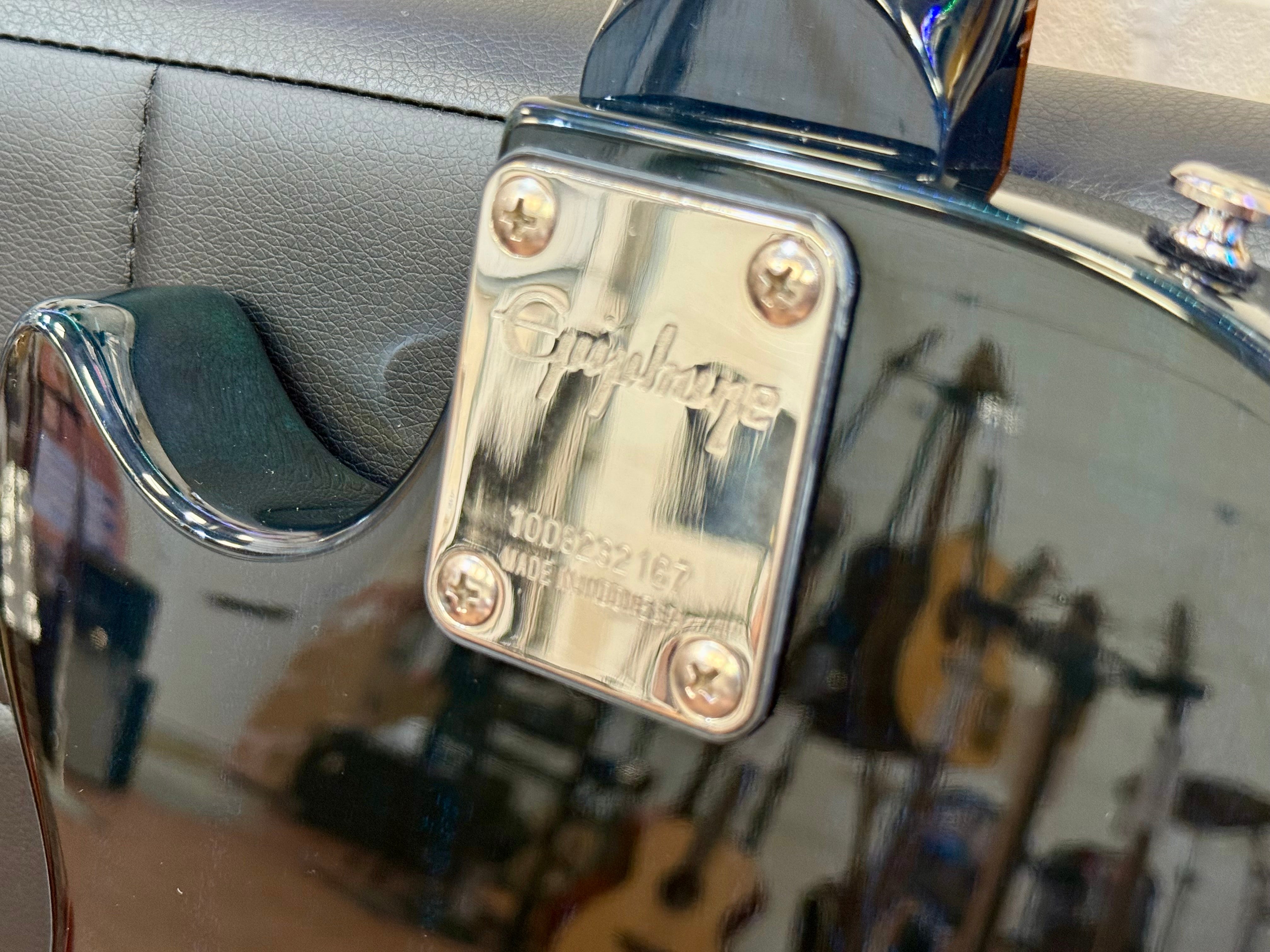 🌟RARE 2010🌟 Epiphone Les Paul Junior Ltd Edition Custom Shop~ Translucent Blue