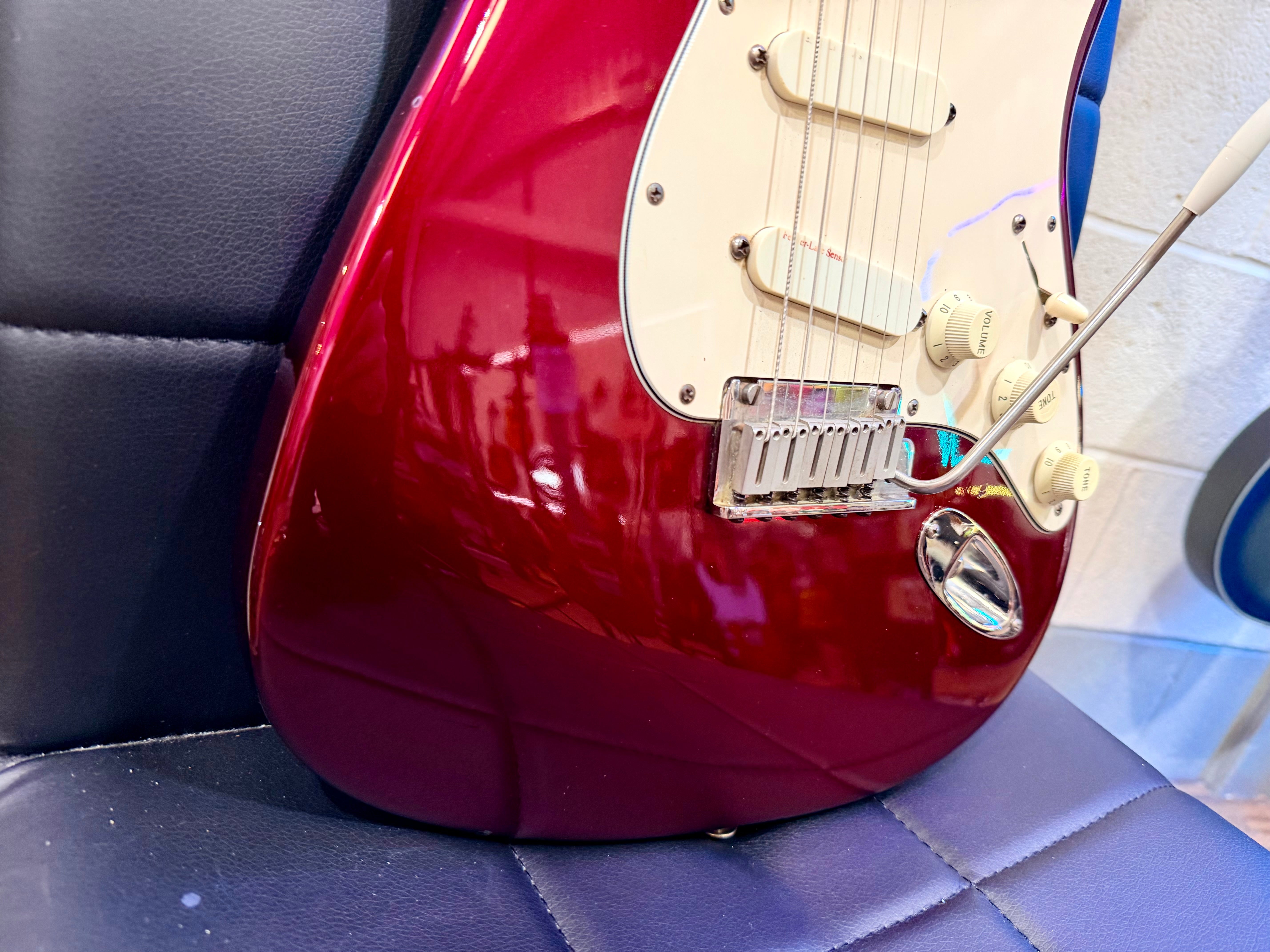 ✨1989 USA✨ Fender American Stratocaster Plus Deluxe~ Midnight Wine~ Lace Sensor