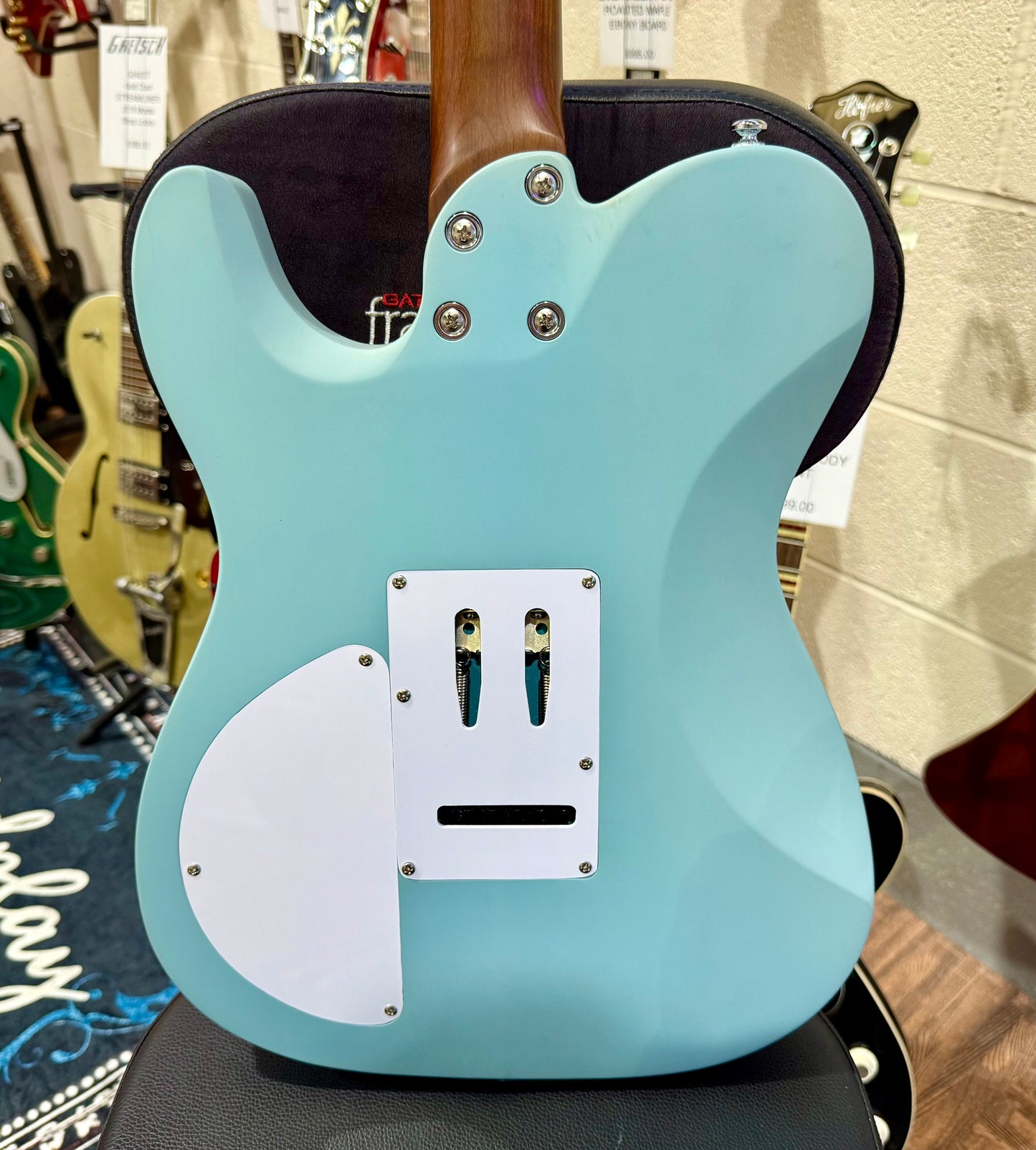 🔥MINT🔥 Harley Benton Fusion-T Pro Series Telecaster HH~ Roasted Maple + CASE!