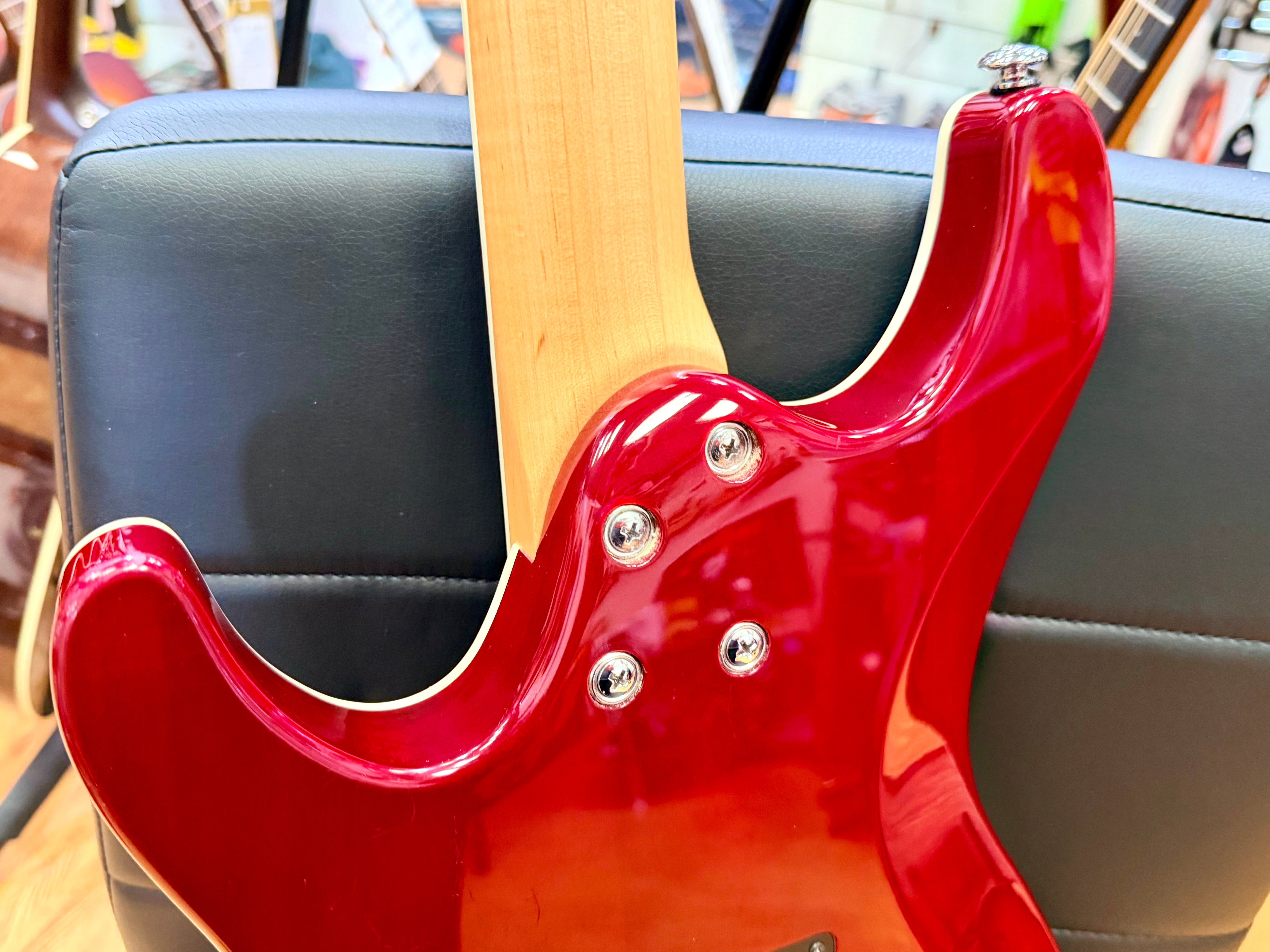 ⚡️2020⚡️ Ibanez SA360QM SA Series Electric Guitar~ Transparent Red Burst~ HSS!