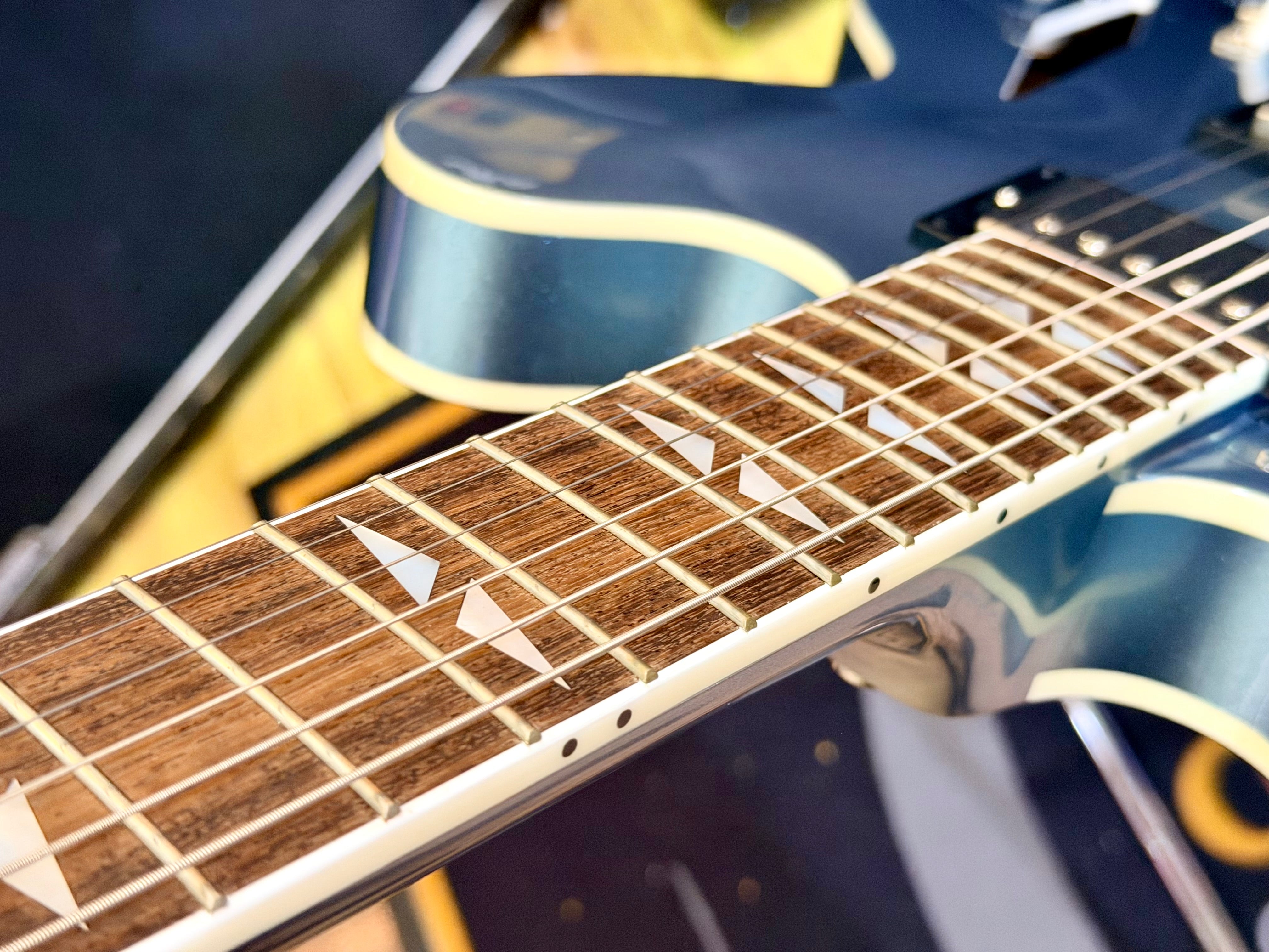 ⚡️2024⚡️ Epiphone Artist Dave Grohl DG-335~ By Gibson Custom~ Pelham Blue!