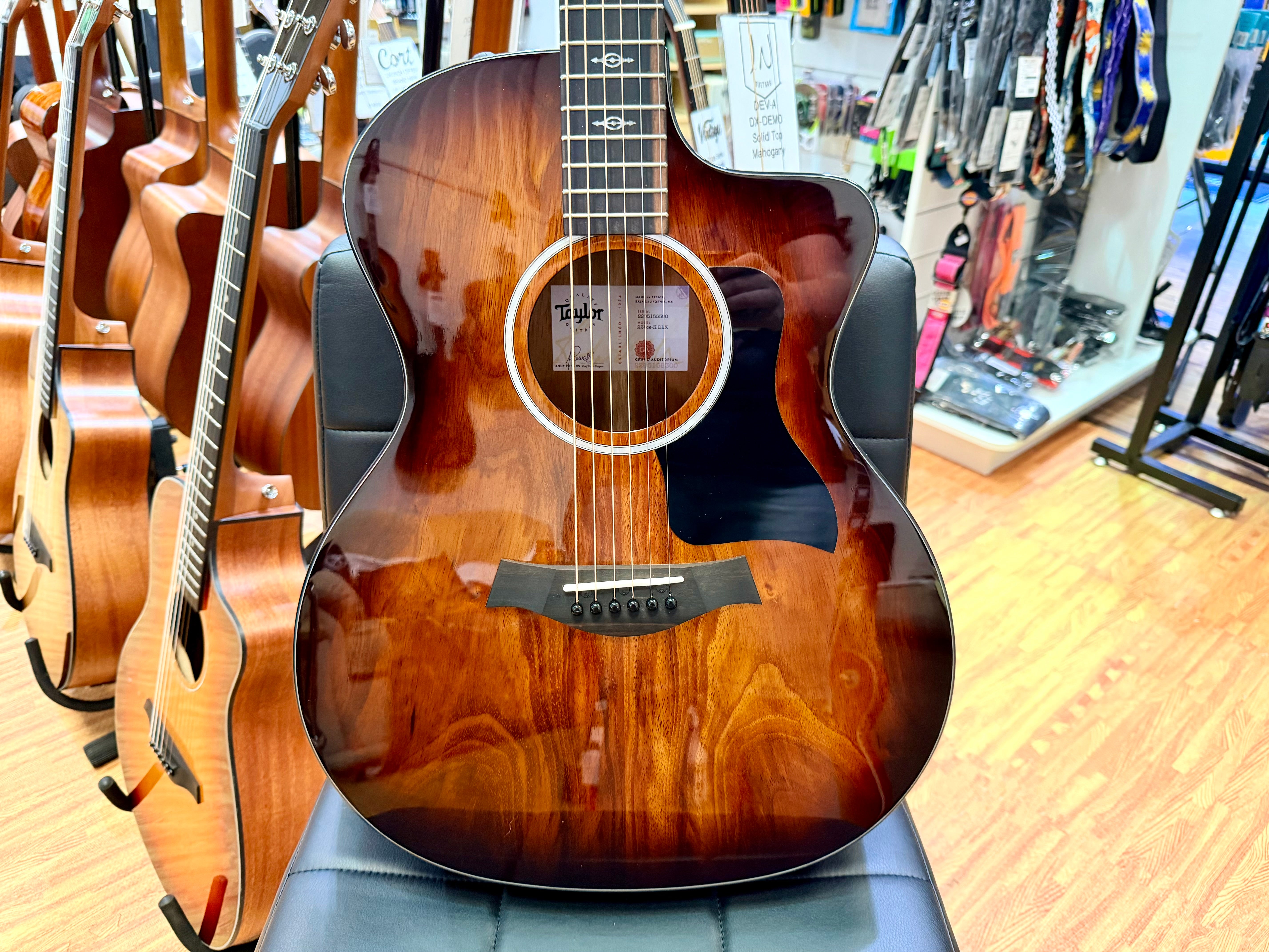 ✨2025✨ Taylor 224ce-K DLX Electro Acoustic Guitar~ Koa Deluxe Grand Auditorium!