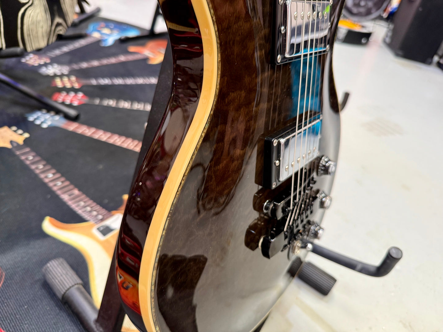 🔥UPGRADED🔥 Hamer Sunburst XT Series Q/T Quilted Top Double Cut~ Schaller~ Case!