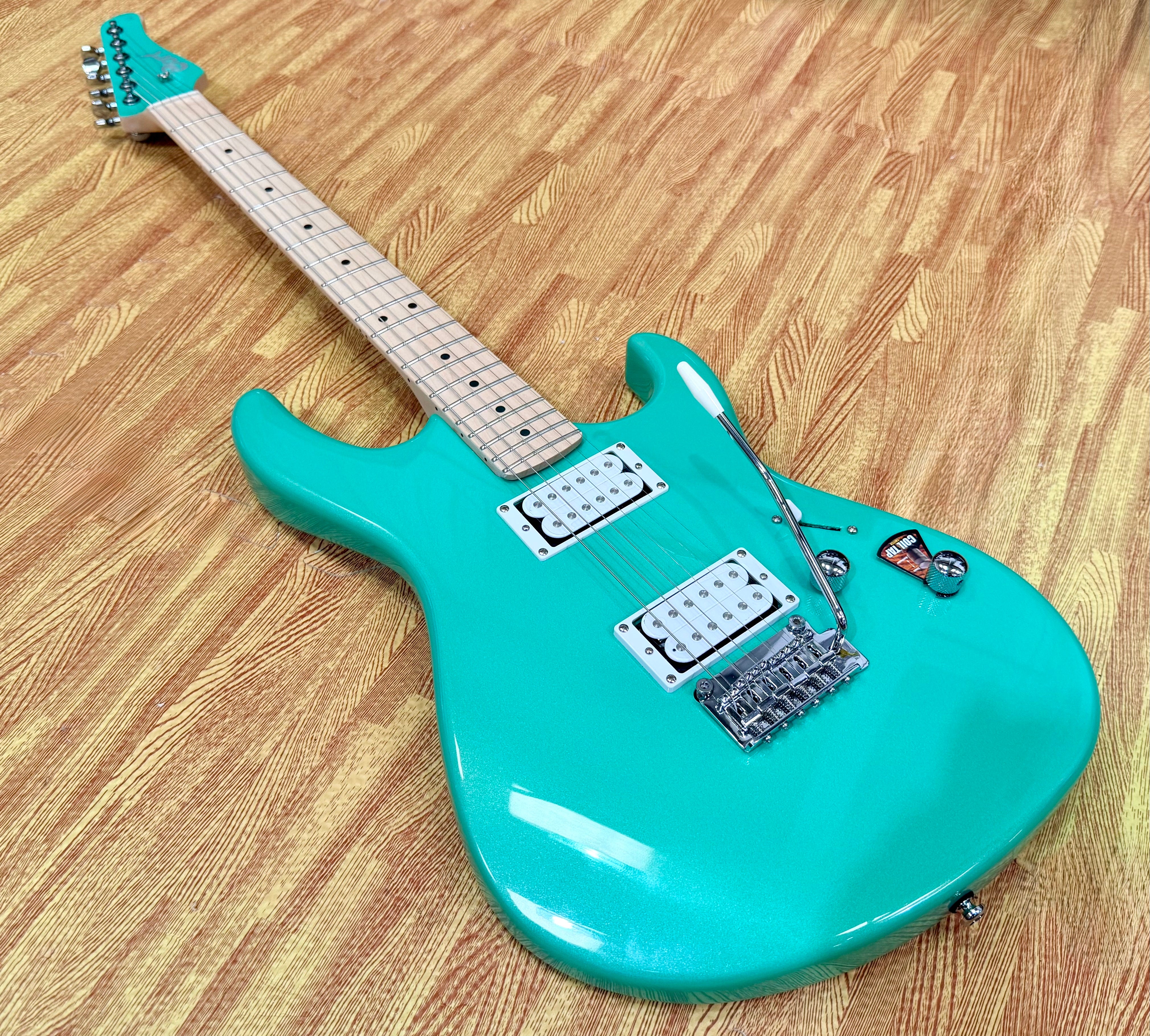 π Cort G250 Spectrum Metallic Green Electric Guitar~ Coil Tap/Locking Tuners π