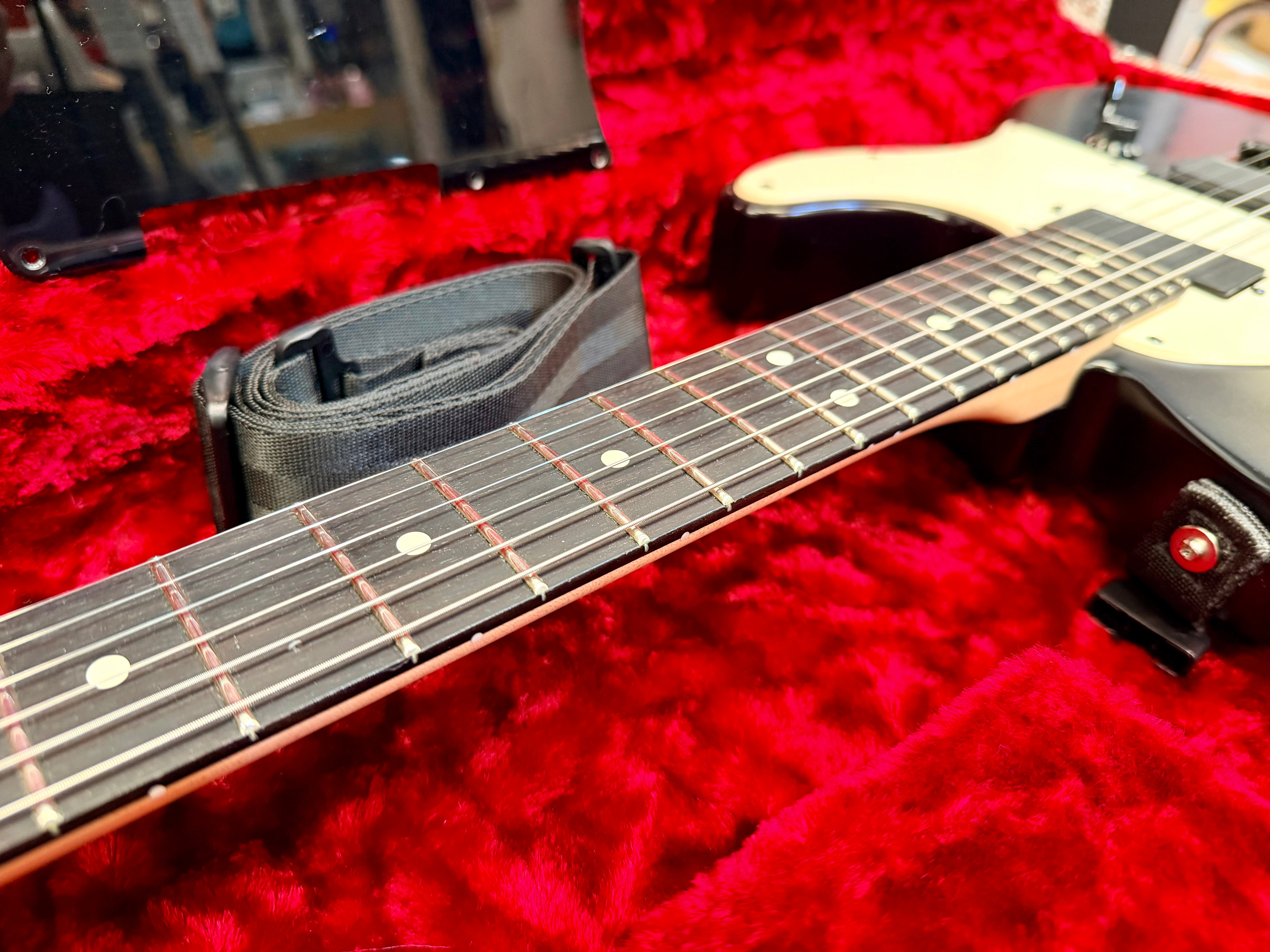 🔥 Fender Jim Root Telecaster~ Black Ebony~ EMG 81/60~ 2021 Neck & 2015 Body 🔥