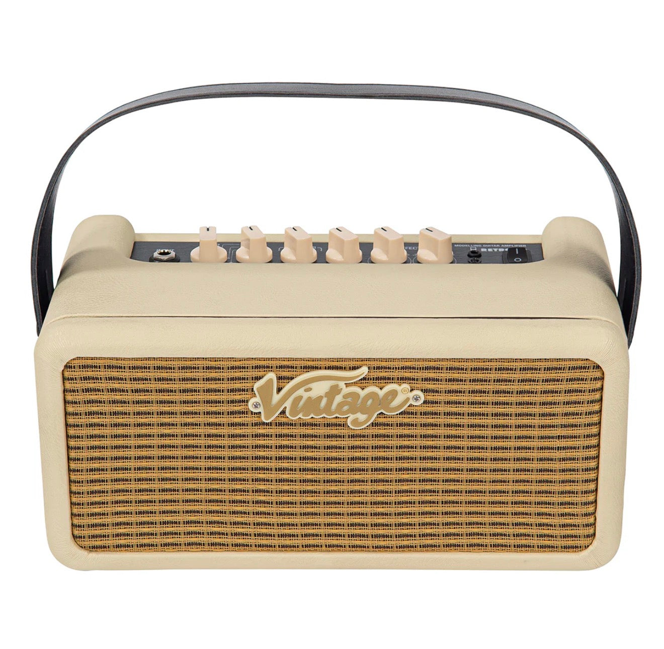 🔥NEW🔥 Vintage Retro 15w Guitar Amplifier with DSP ~ Vintage White