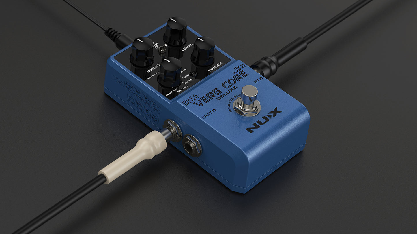 NU-X Verb Core Deluxe Pedal Reverb