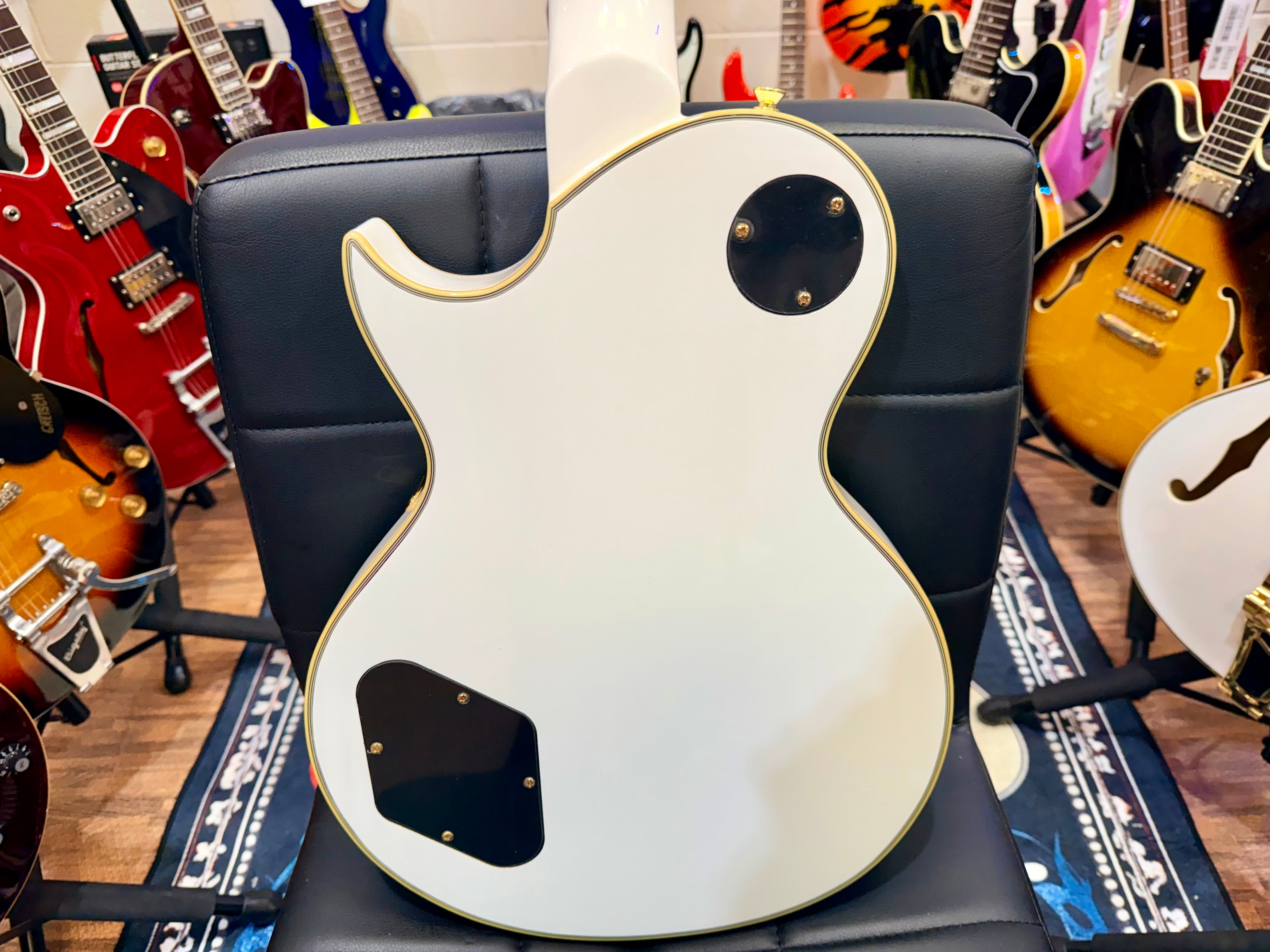 🔥B-STOCK🔥 Vintage V100 ReIssued Electric Guitar – Arctic White Les Paul V100AW