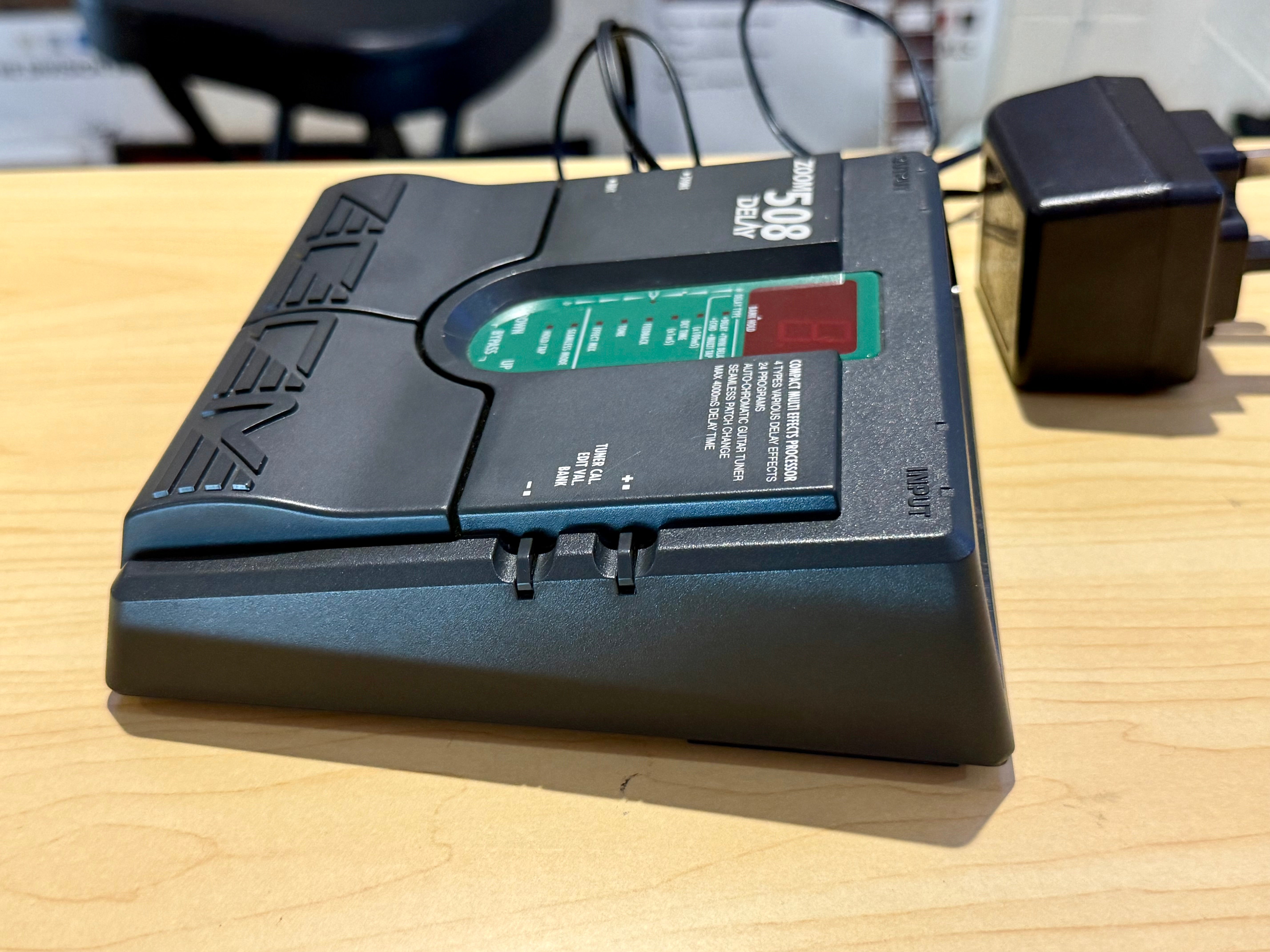 🎸 Zoom 508 Guitar Echo/Delay Pedal~ Effects Unit~ Excellent Condition! 🎸