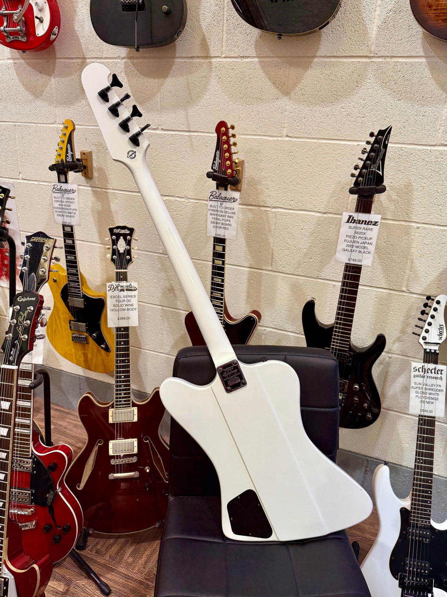 🔥RARE WHITE🔥 Epiphone Thunderbird T-Bird Bass~ Made In Korea~ 2007 Model!