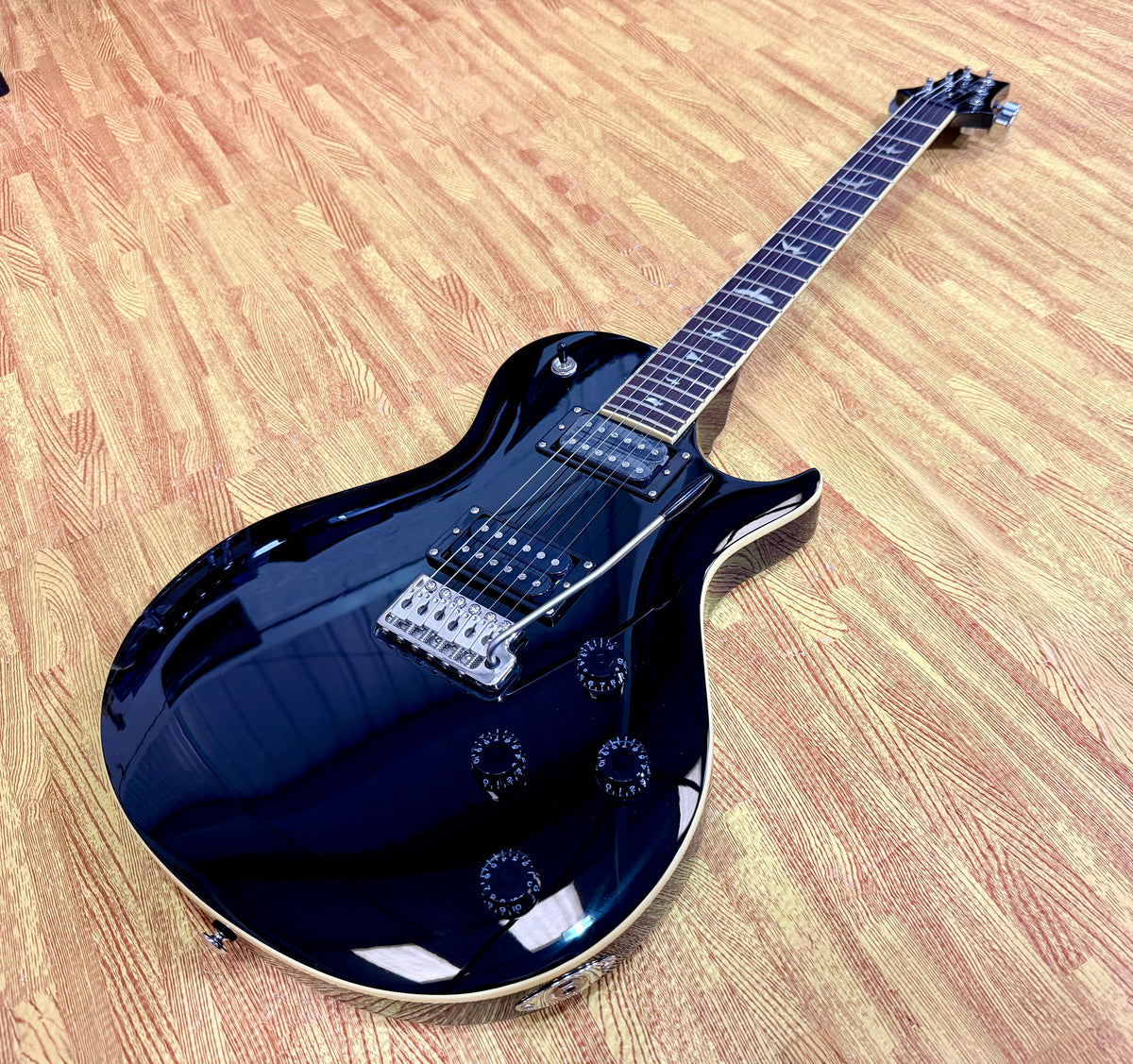 🔥MINT🔥 2021 PRS SE Mark Tremonti Standard Piano Black Tremolo + PRS Gig Bag!