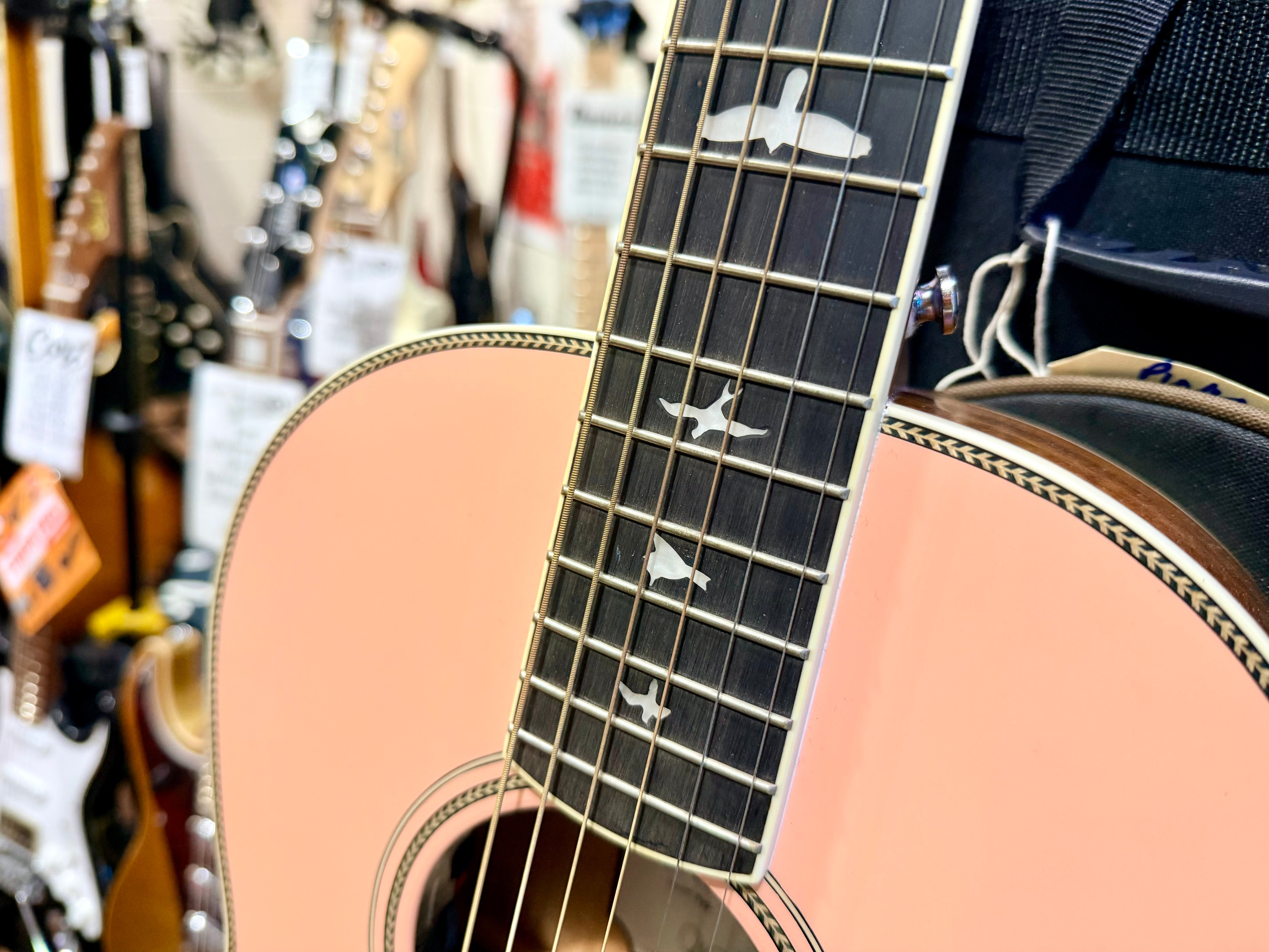 🌟LTD EDITION🌟 PRS SE Tonare Parlour P20E Electro-Acoustic Guitar~Lotus Pink + Gig Bag