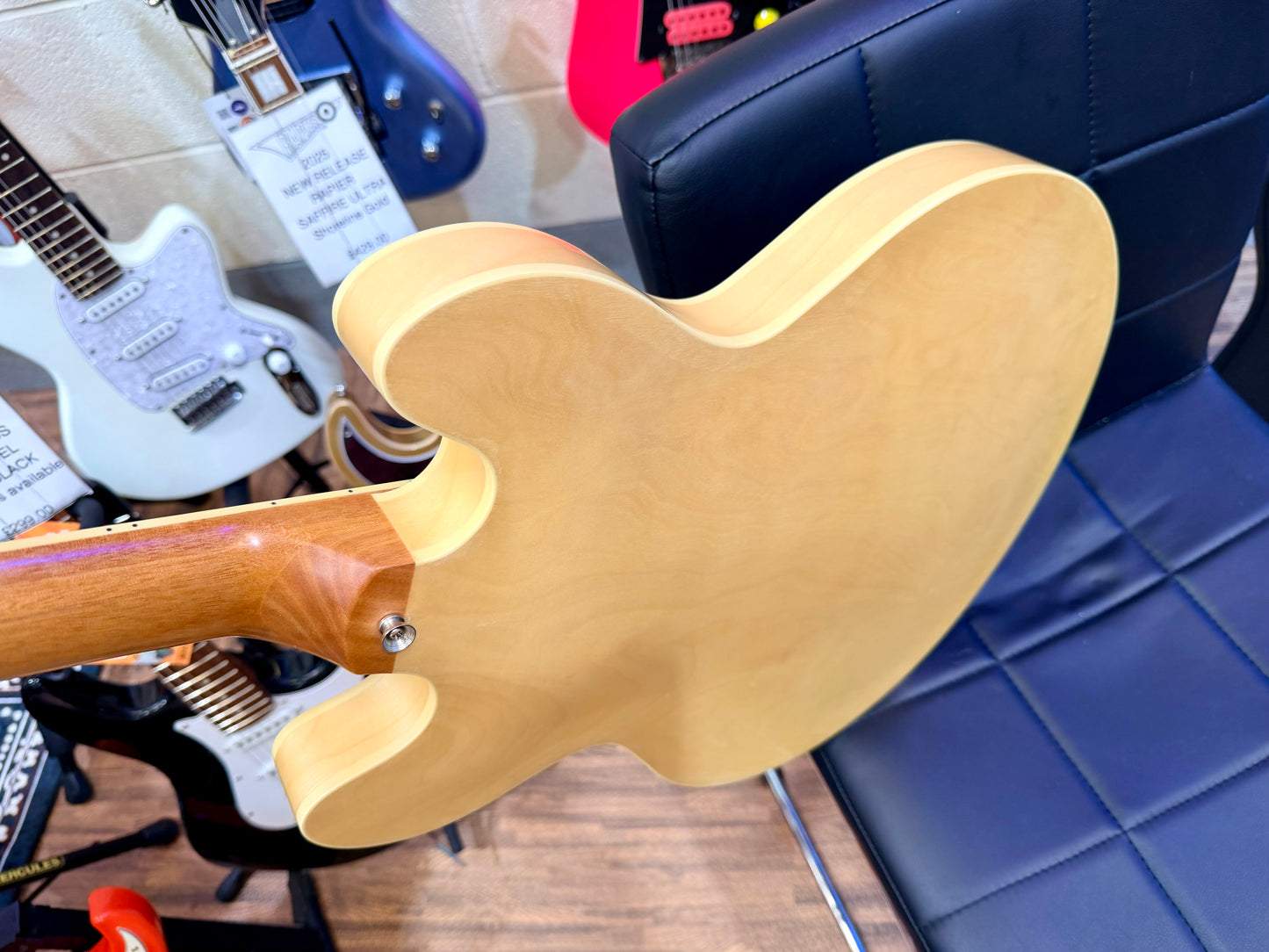 🌟JOHN LENNON SPEC🌟 Epiphone Casino Natural Hollowbody Guitar~ 2009 Model!