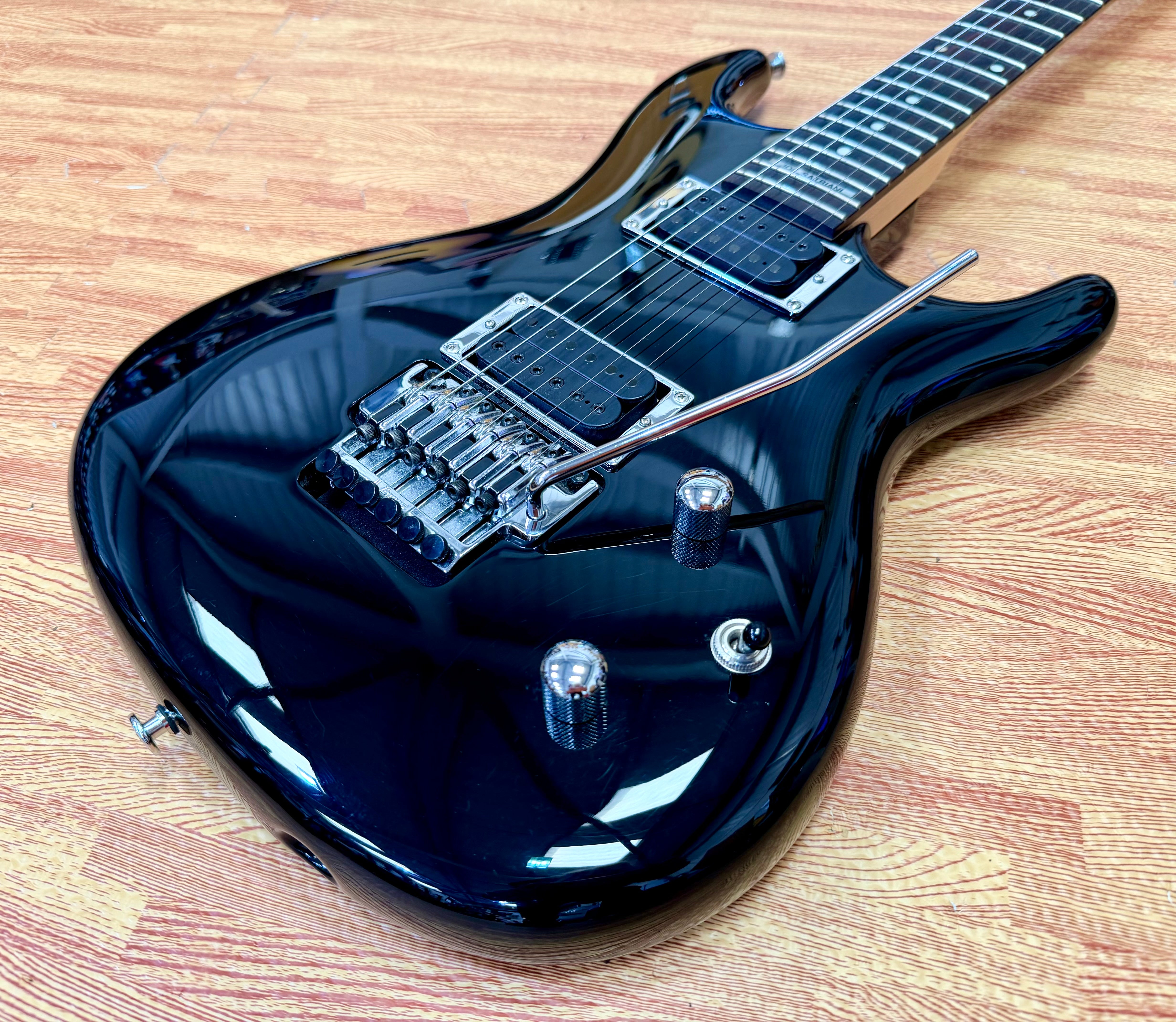 π₯2004π₯ Ibanez JS100 Joe Satriani Signature~ Black MIK Korea Electric Guitar!