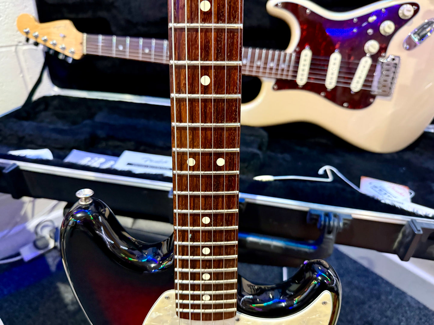 🔥2018 USA🔥 Fender American Performer Mustang~ 3-Color Sunburst~ Case & Docs!