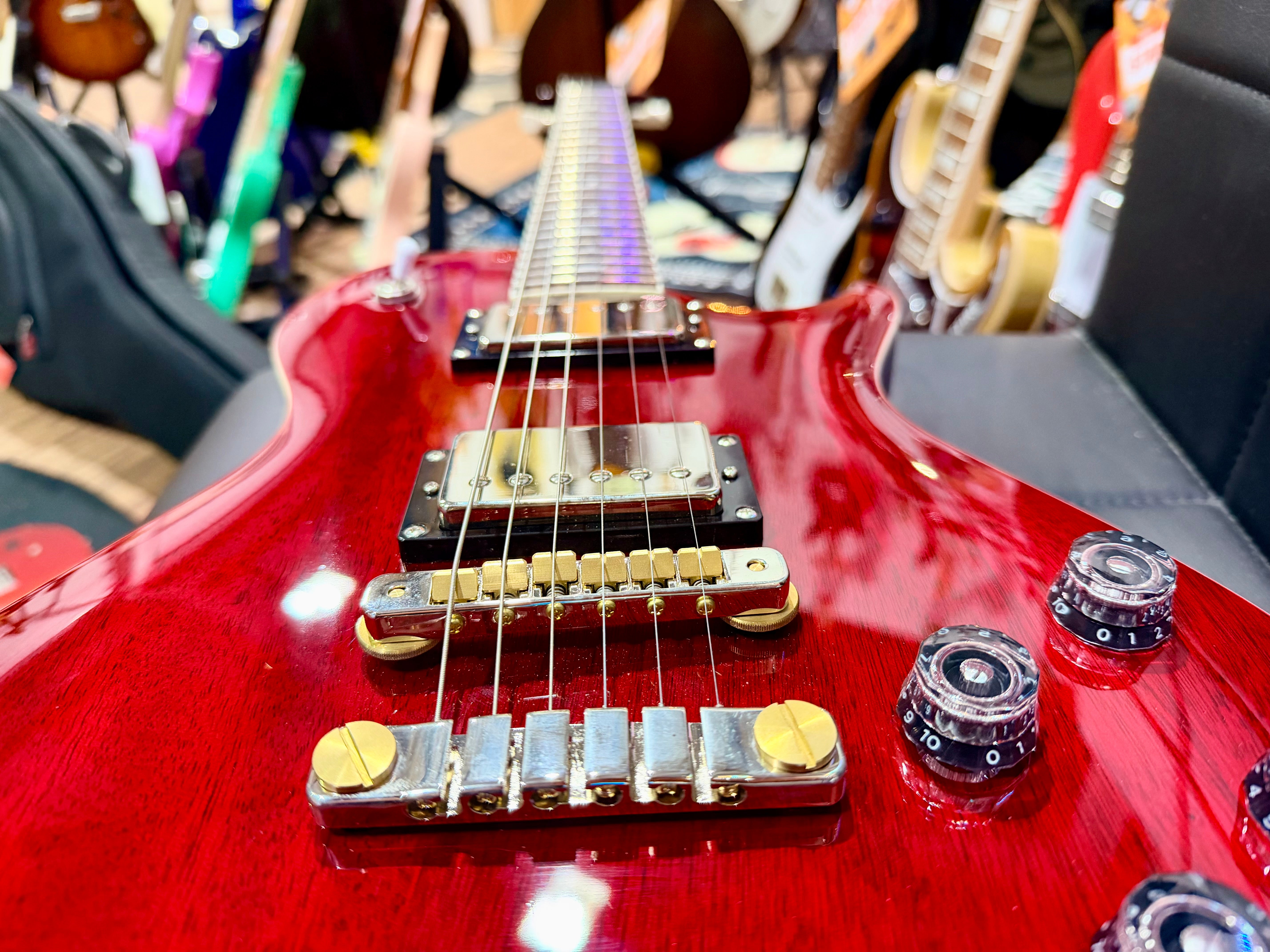 🌟MINT 2024🌟 PRS SE McCarty 594 Singlecut Electric Guitar~ Vintage Cherry Red!