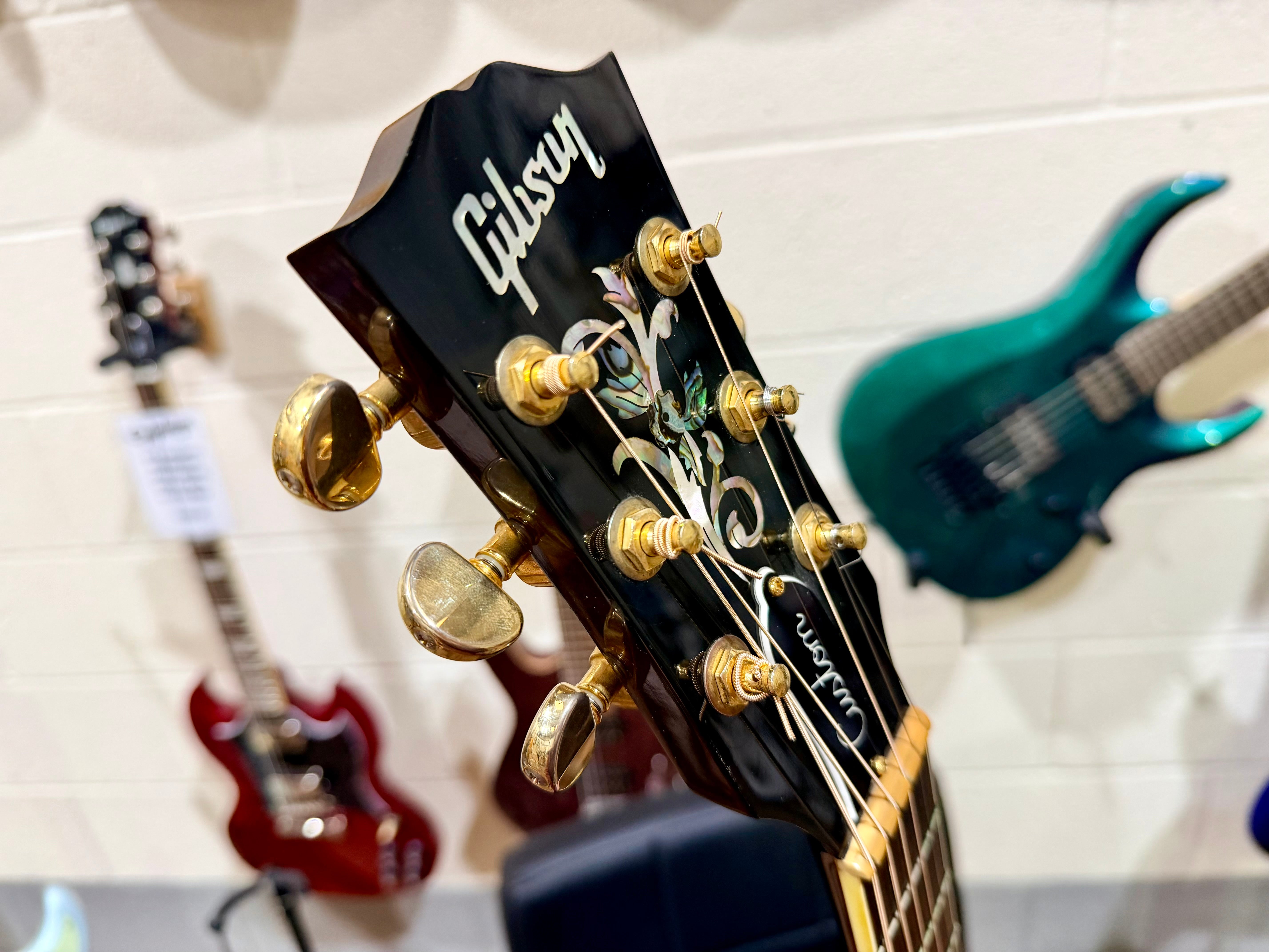 ⭐2011⭐ Gibson J-45 Custom Acoustic Guitar~ Rosewood~ Seymour Duncan SA-6 Pickup!