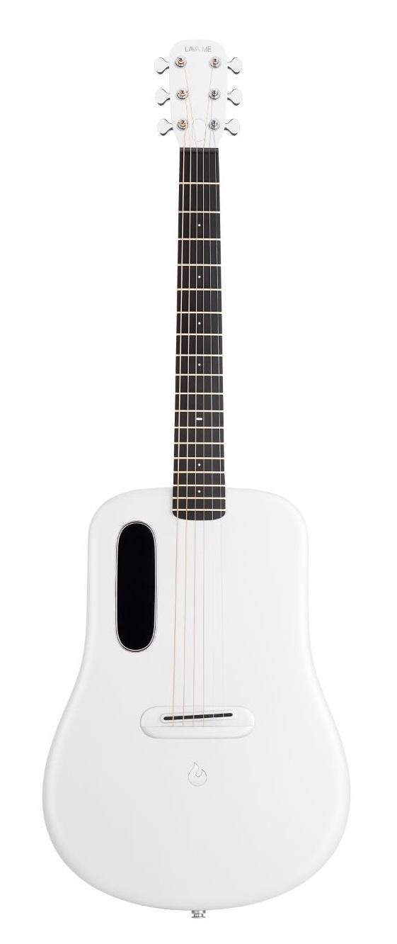 π₯ LAVA Music ME 4 36β Smart Carbon Electro Acoustic Guitar~ White~ FREE Cable π₯