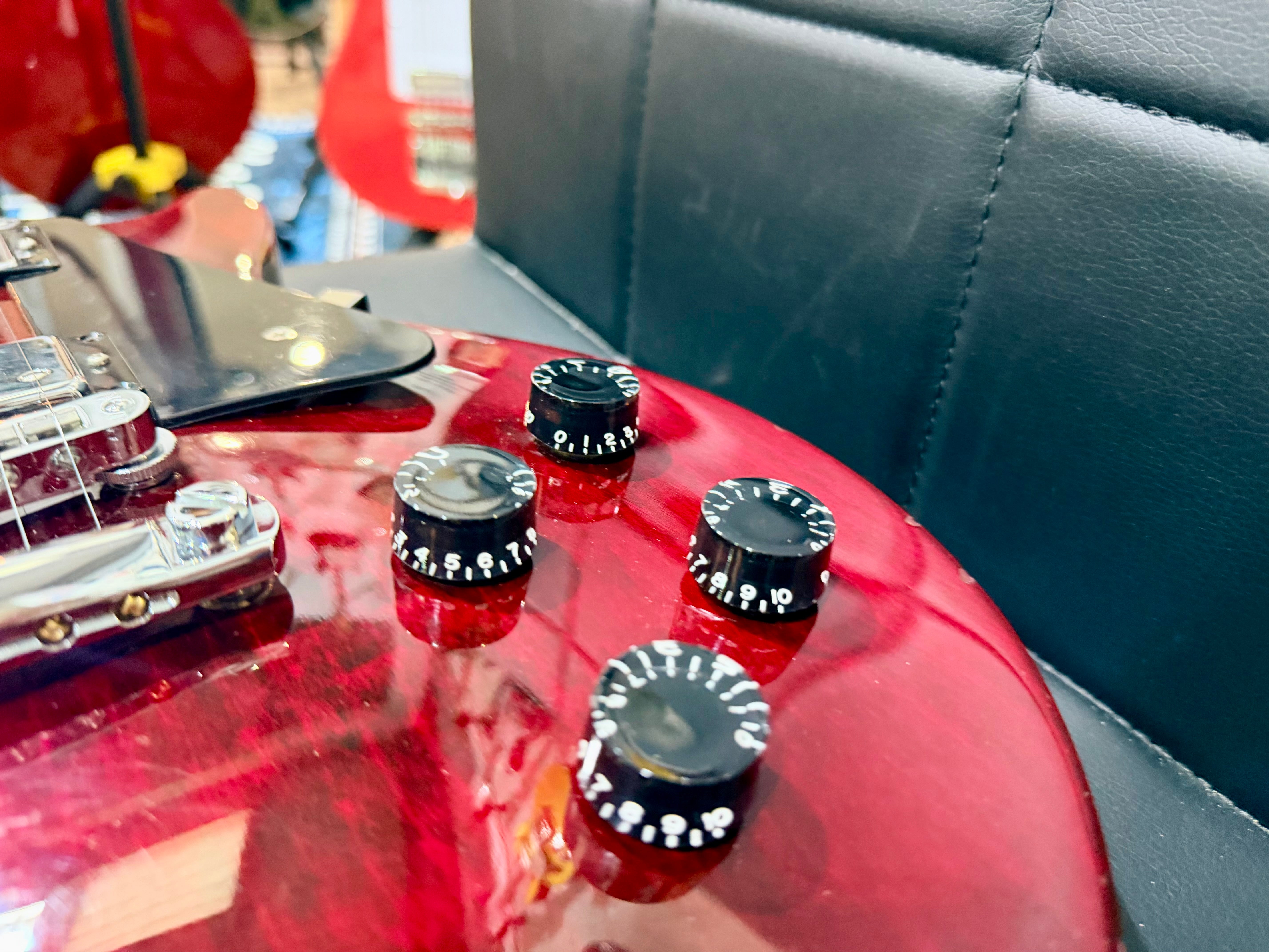 🔥2003🔥 Gibson Les Paul Studio USA~ Electric Guitar~ Wine Red~ 8lb:11oz!