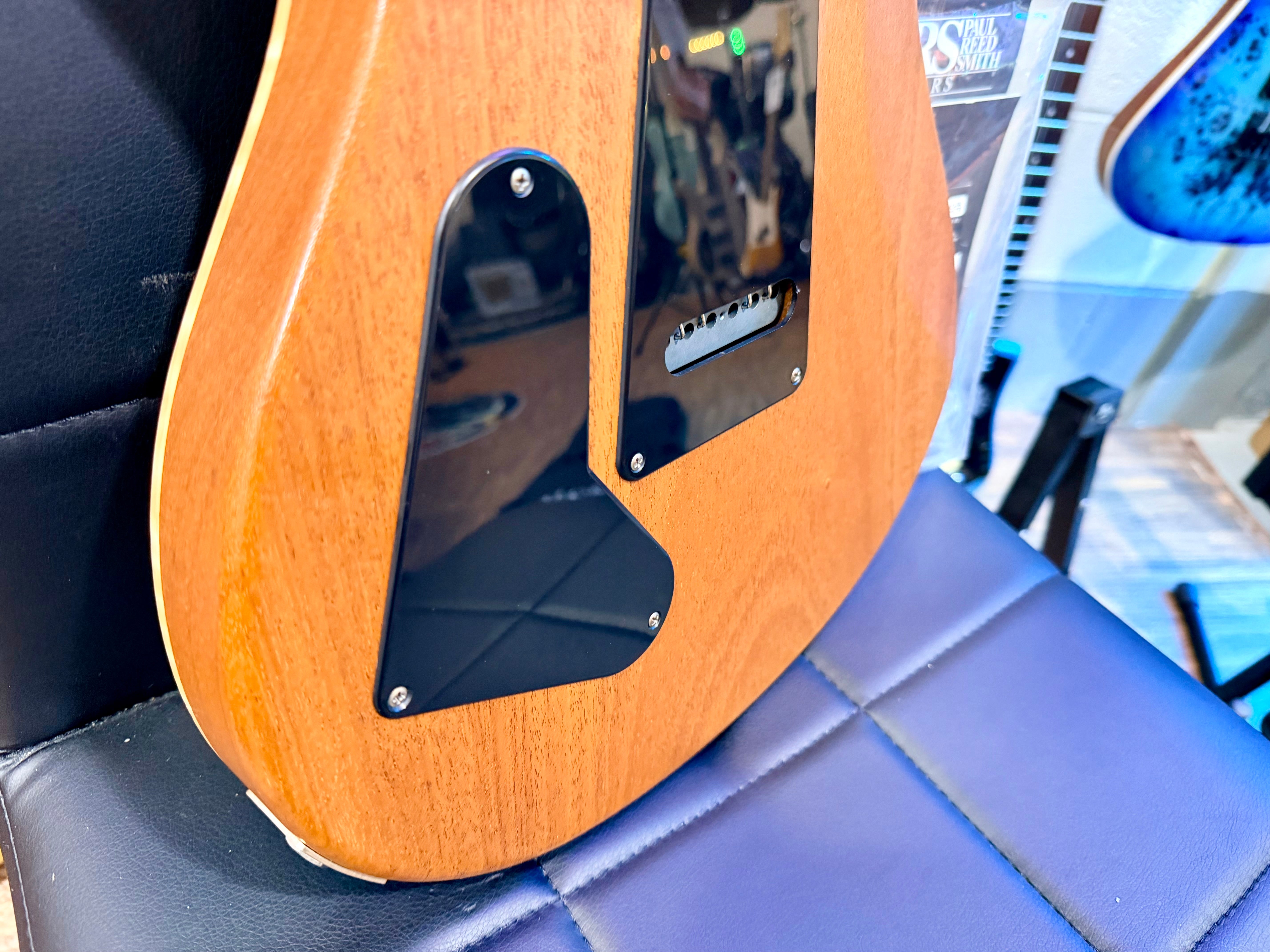 🔥RARE 2023🔥 PRS CE24 Satin Gold Top Limited Edition~ Natural Back~ USA~ Gig Bag