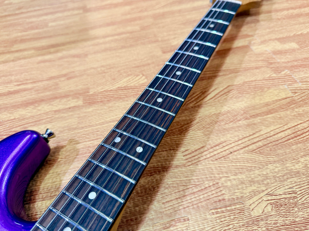 Jet Guitars JS-300~ Metallic Plum~ Rosewood Fingerboard~ Roasted Maple Neck