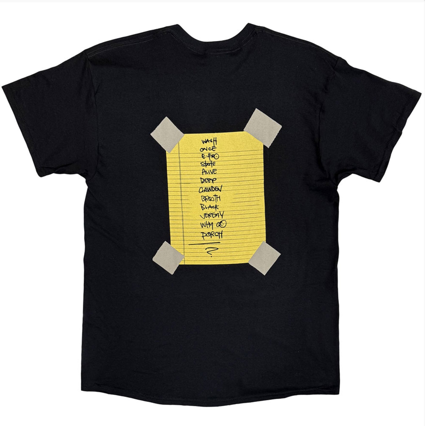 Pearl Jam Stickman Back Print Unisex T-Shirt~ Official Licensed Unisex Band Merchandise FREE POST