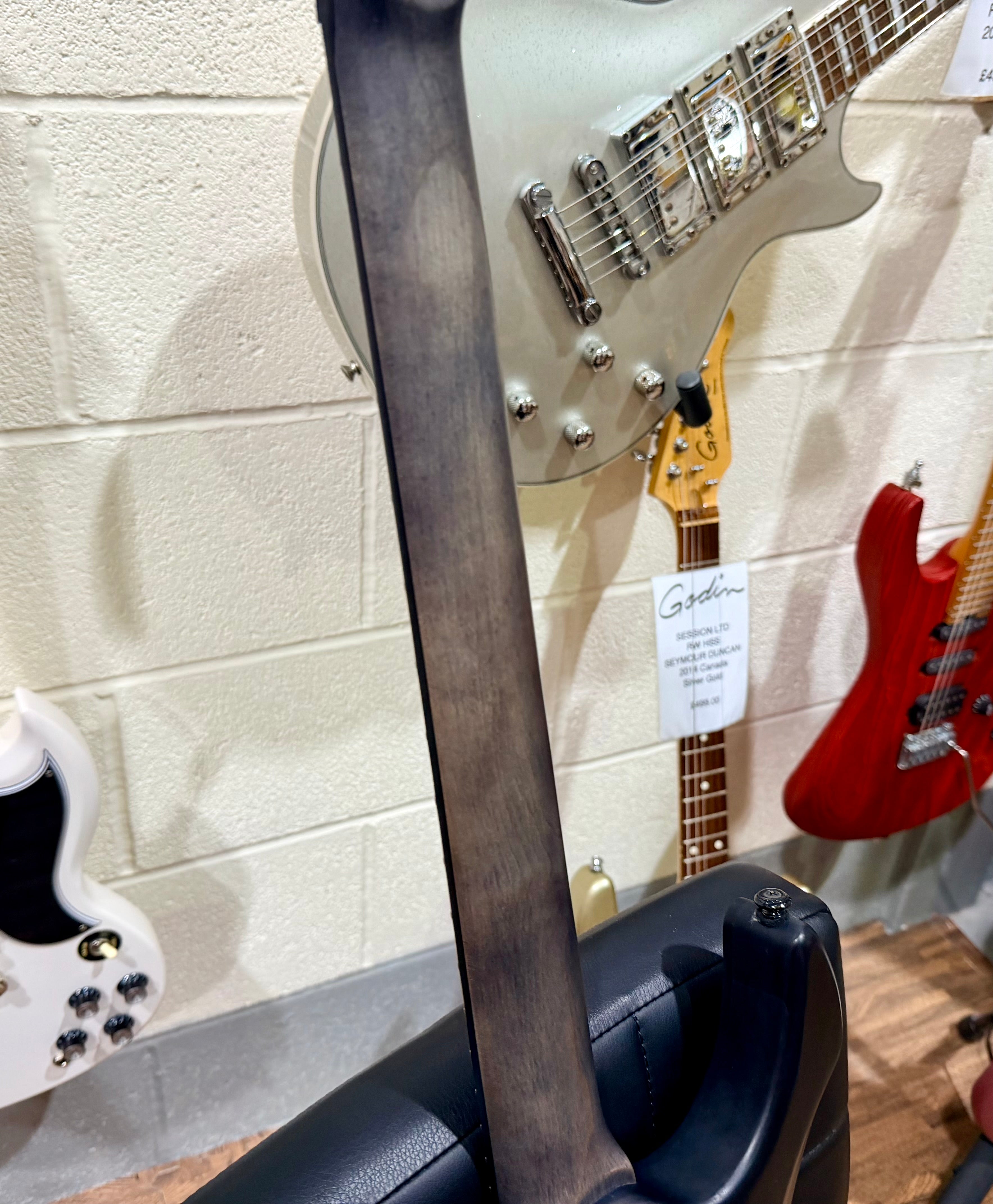 🔥2023🔥 Schecter Omen Elite 6 ~ See-Thru Black Burst~ Poplar Burl Top!