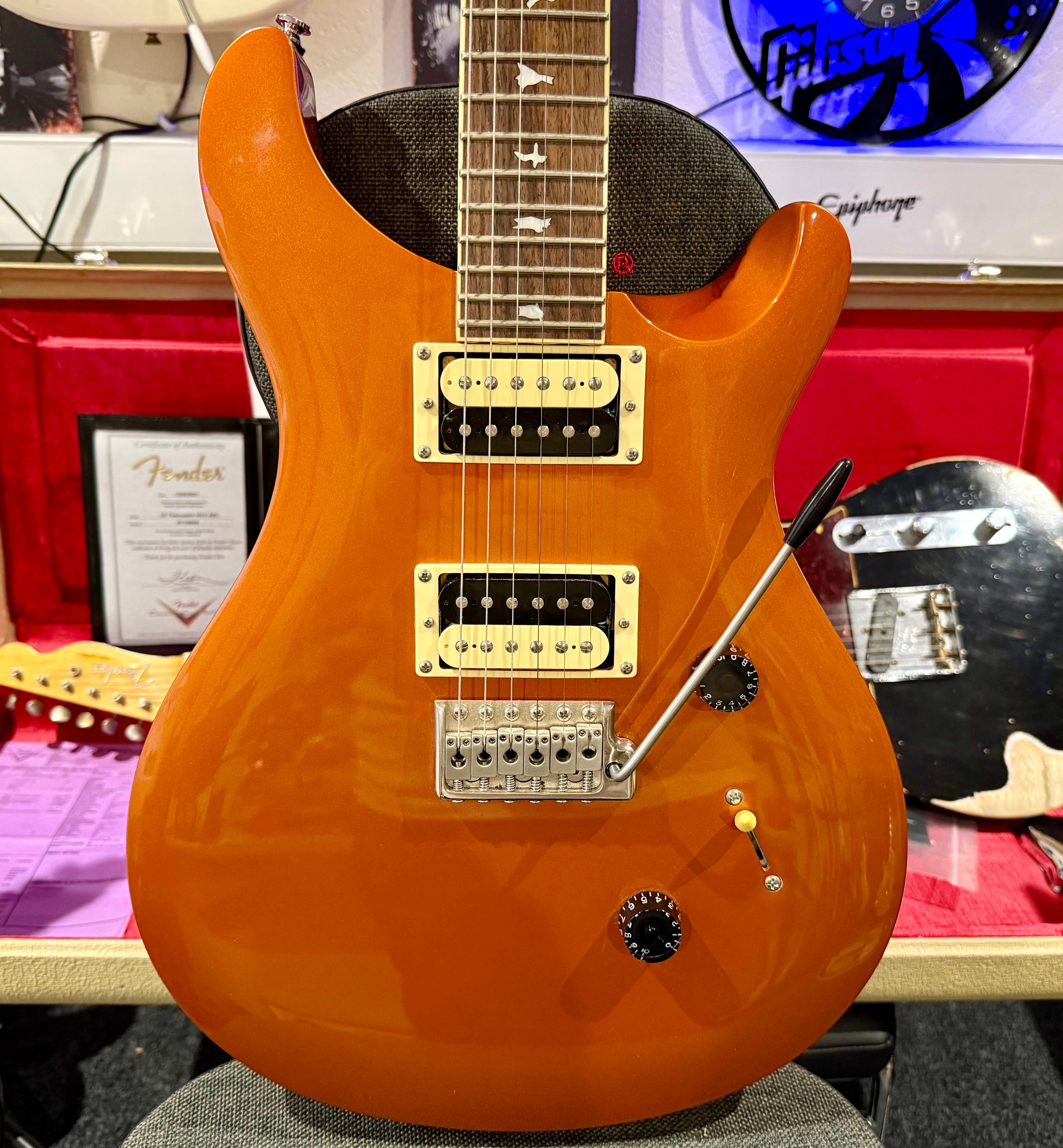 🔥RARE🔥 PRS SE Standard 24 Limited Edition~ Burnt Metallic Orange~ Coil Tap!