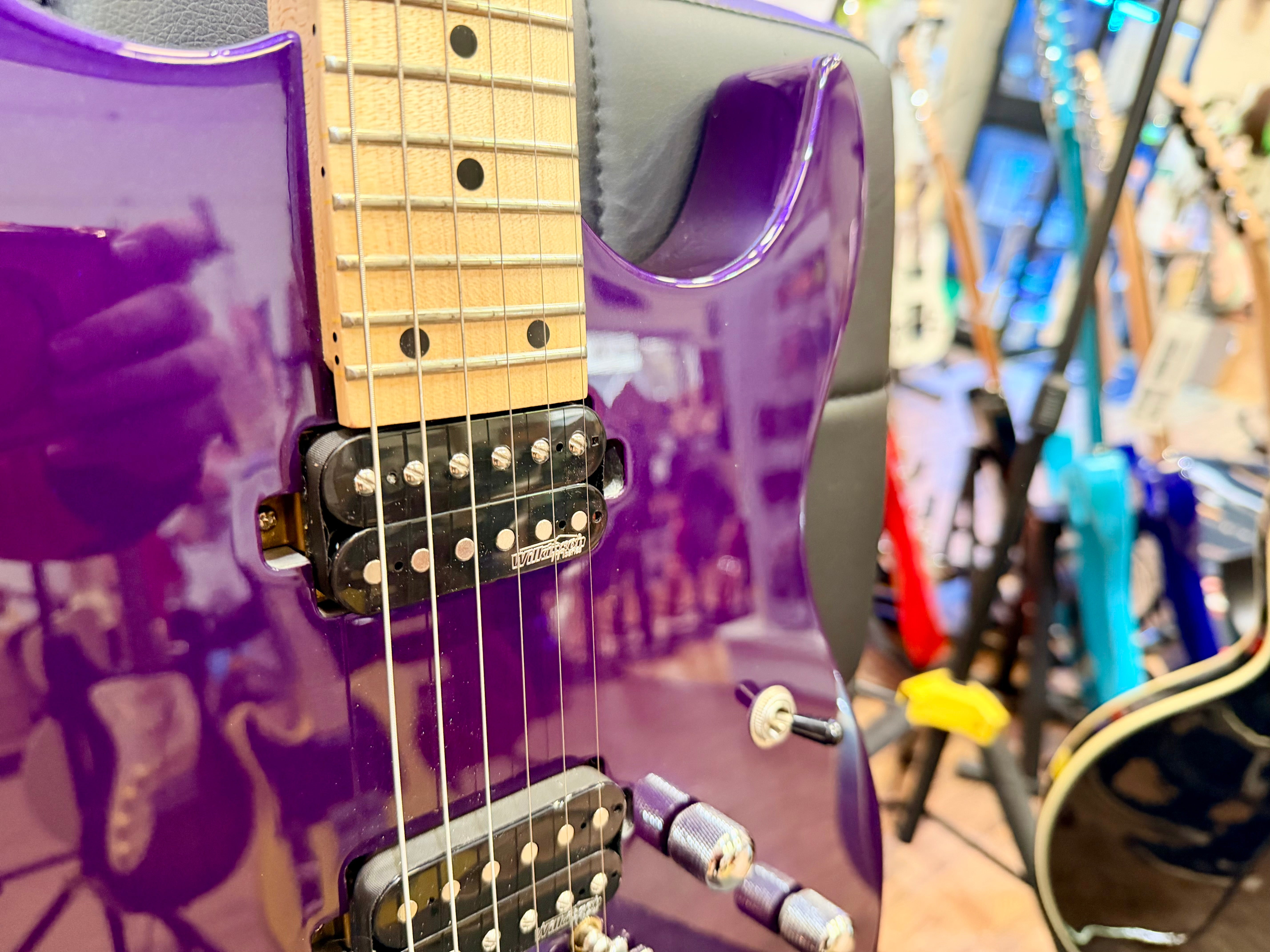 💜 EX-DEMO 💜 Vintage V6M24 ReIssued Series Electric Guitar ~ Pasadena Purple!