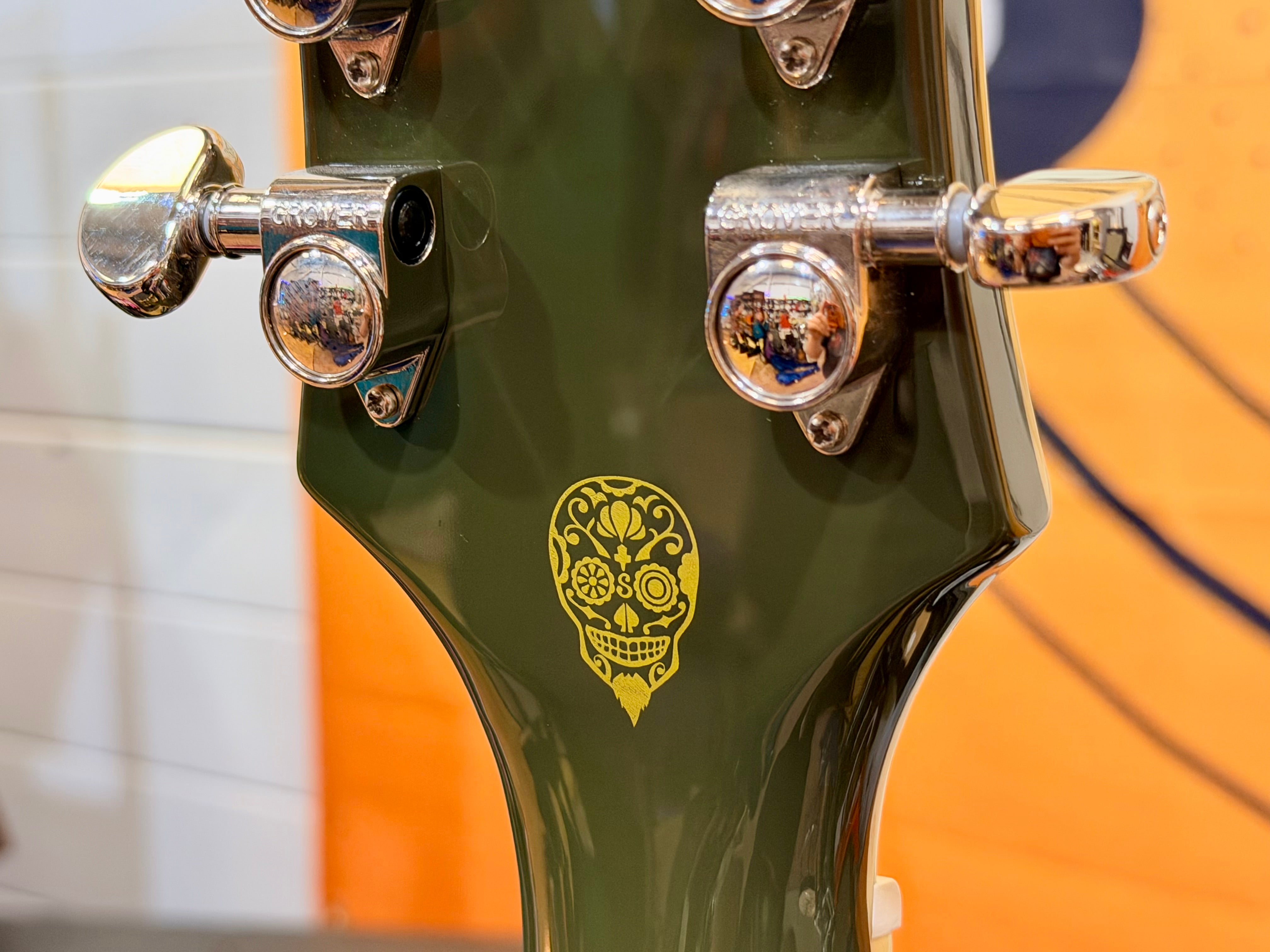 ⚡️2023⚡️ Epiphone Shinichi Ubukata ES-355 Olive Drab~ Inspired By Gibson Custom!