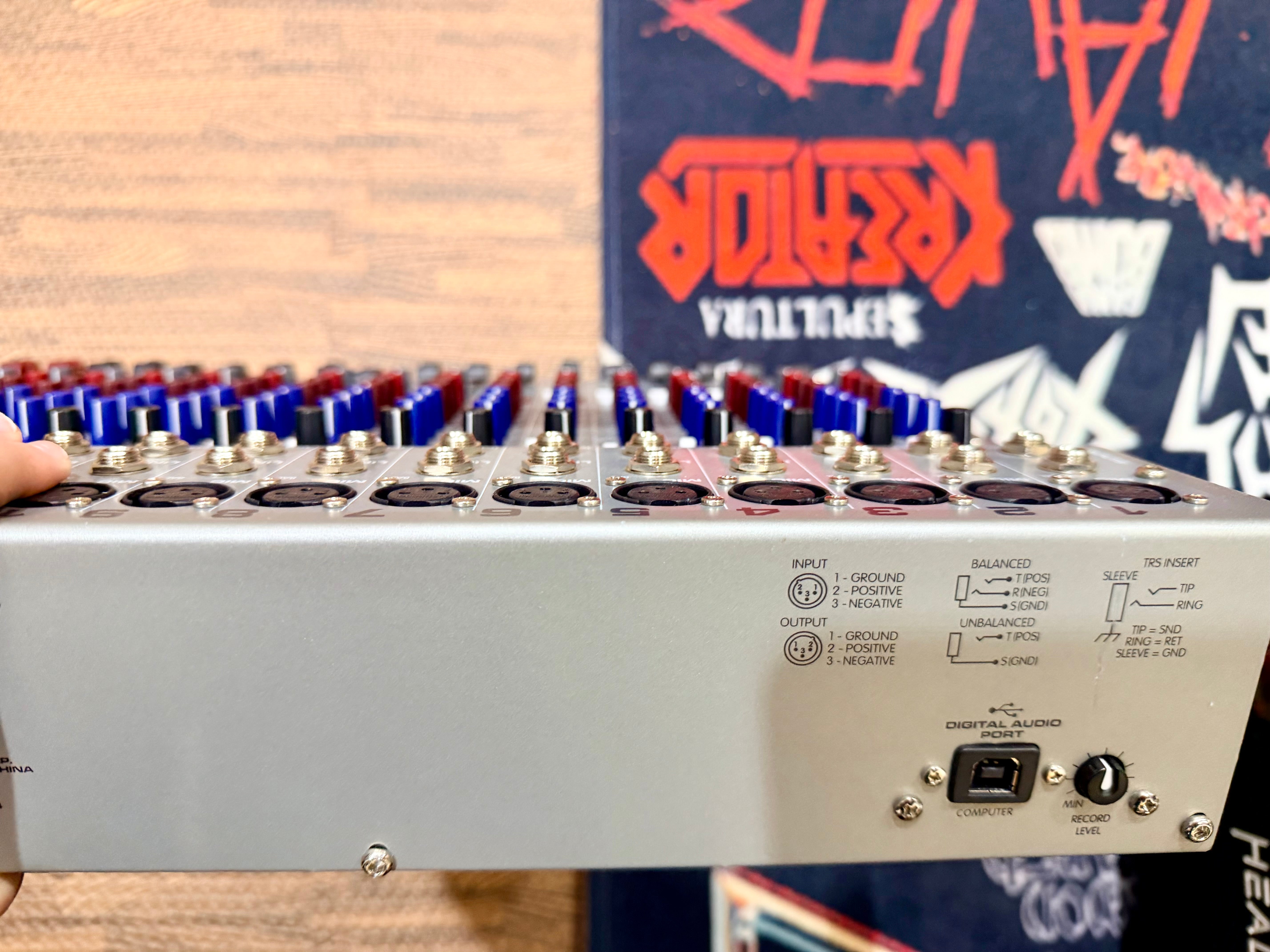 🎶 Peavey PV20 20 Channel USB Analog Mixer with USB and Effects~ PA/Live 🎶