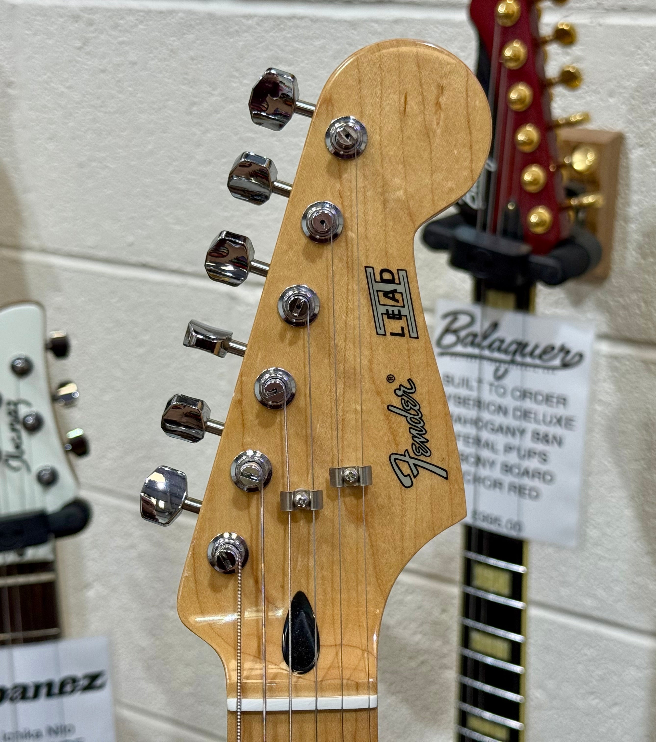 🔥MINT 2019🔥 Fender Player Lead II ‘2’ Neon Green Electric Guitar + Hard Case!