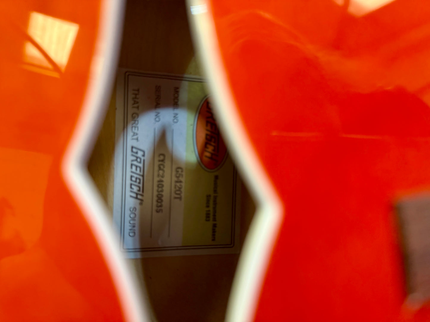 🌟EX-DEMO🌟 Gretsch G5420T Electromatic Classic~ Bigsby~ Orange~ Hollowbody