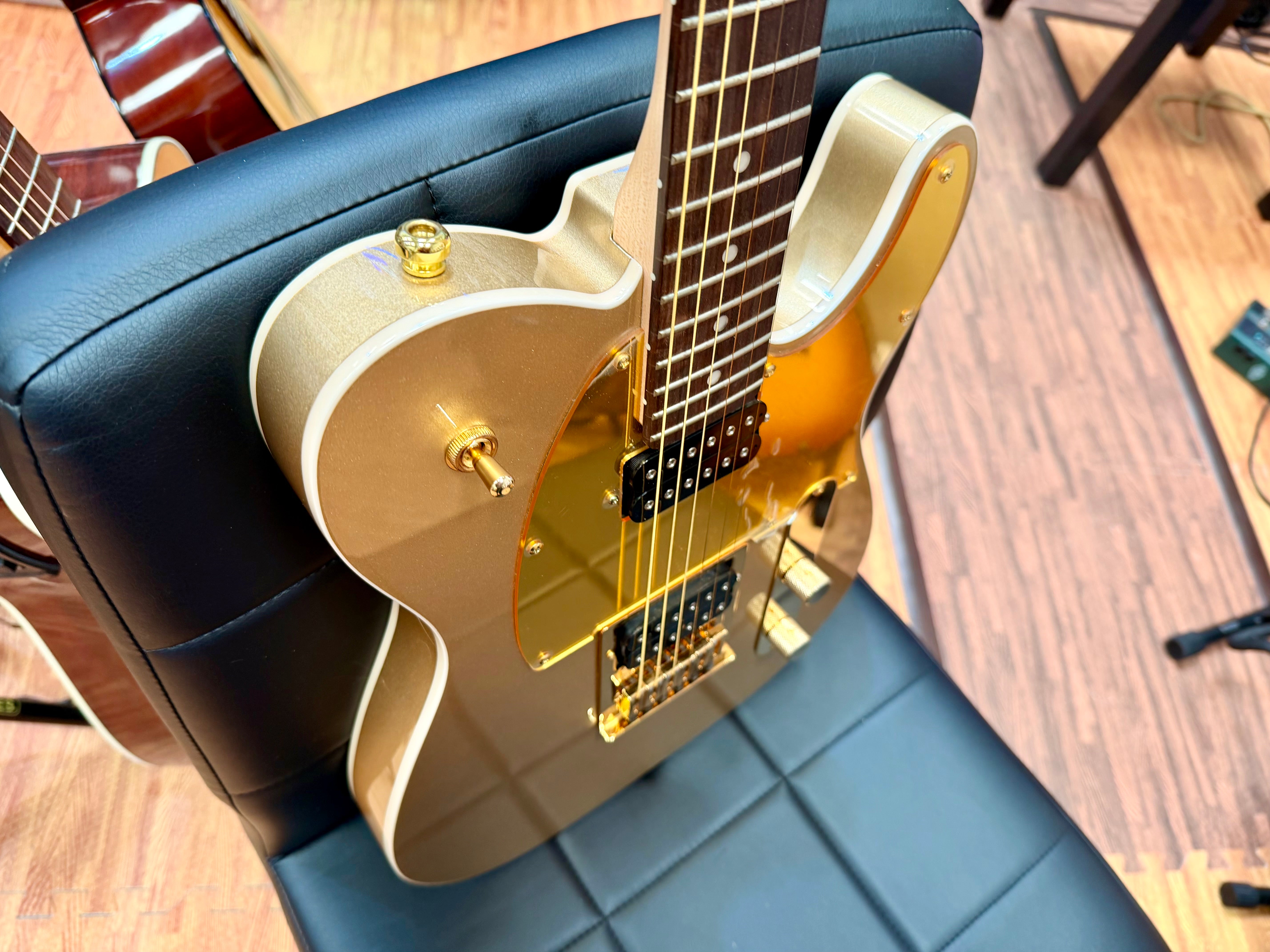 ✨MINT✨ Fender Squier John 5 Signature Artist Series Telecaster~ Frost Gold~ 2020
